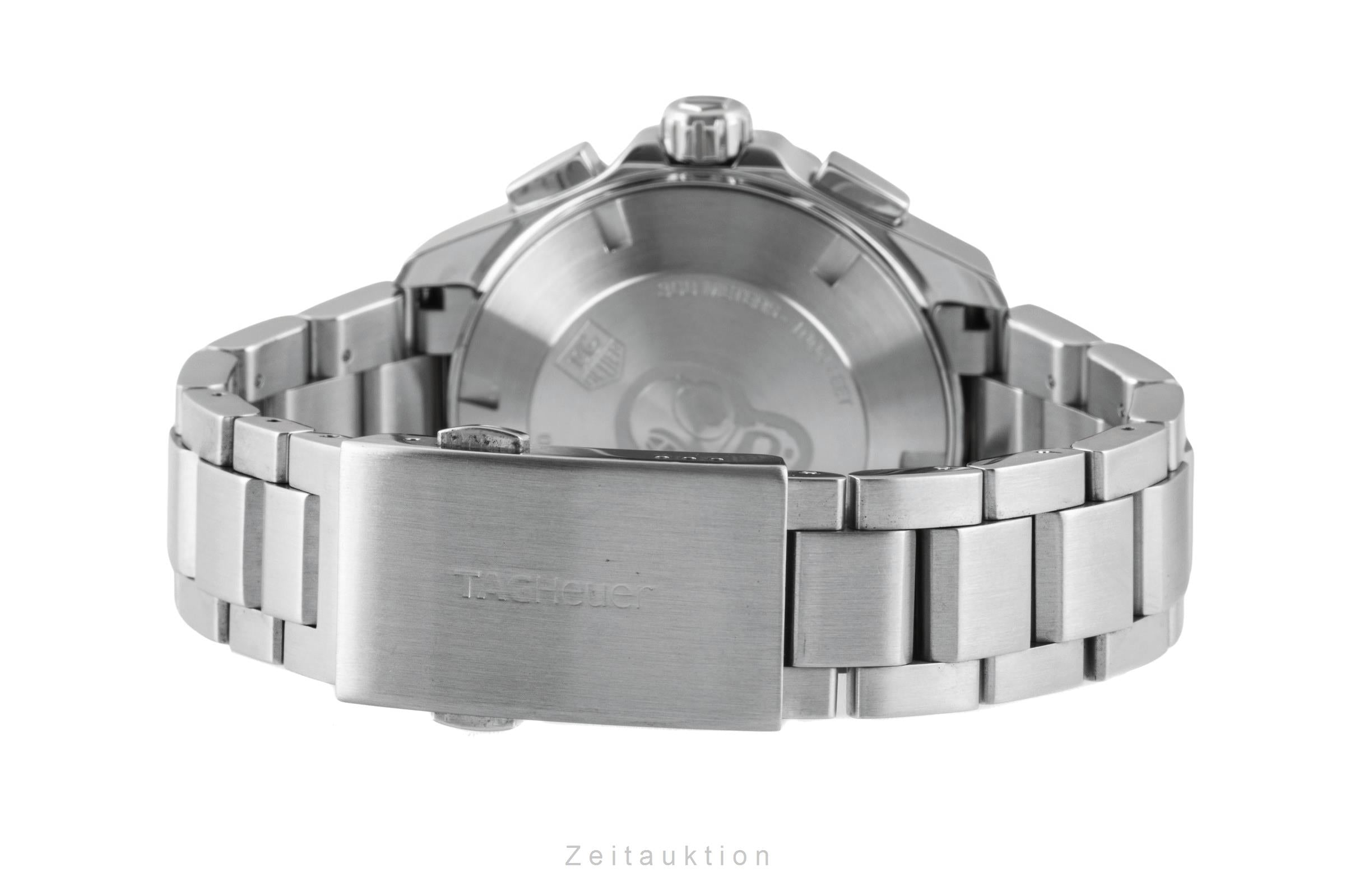 Tag Heuer Aquaracer chronograph steel automatic men's watch CAY2112-2  [2601458]