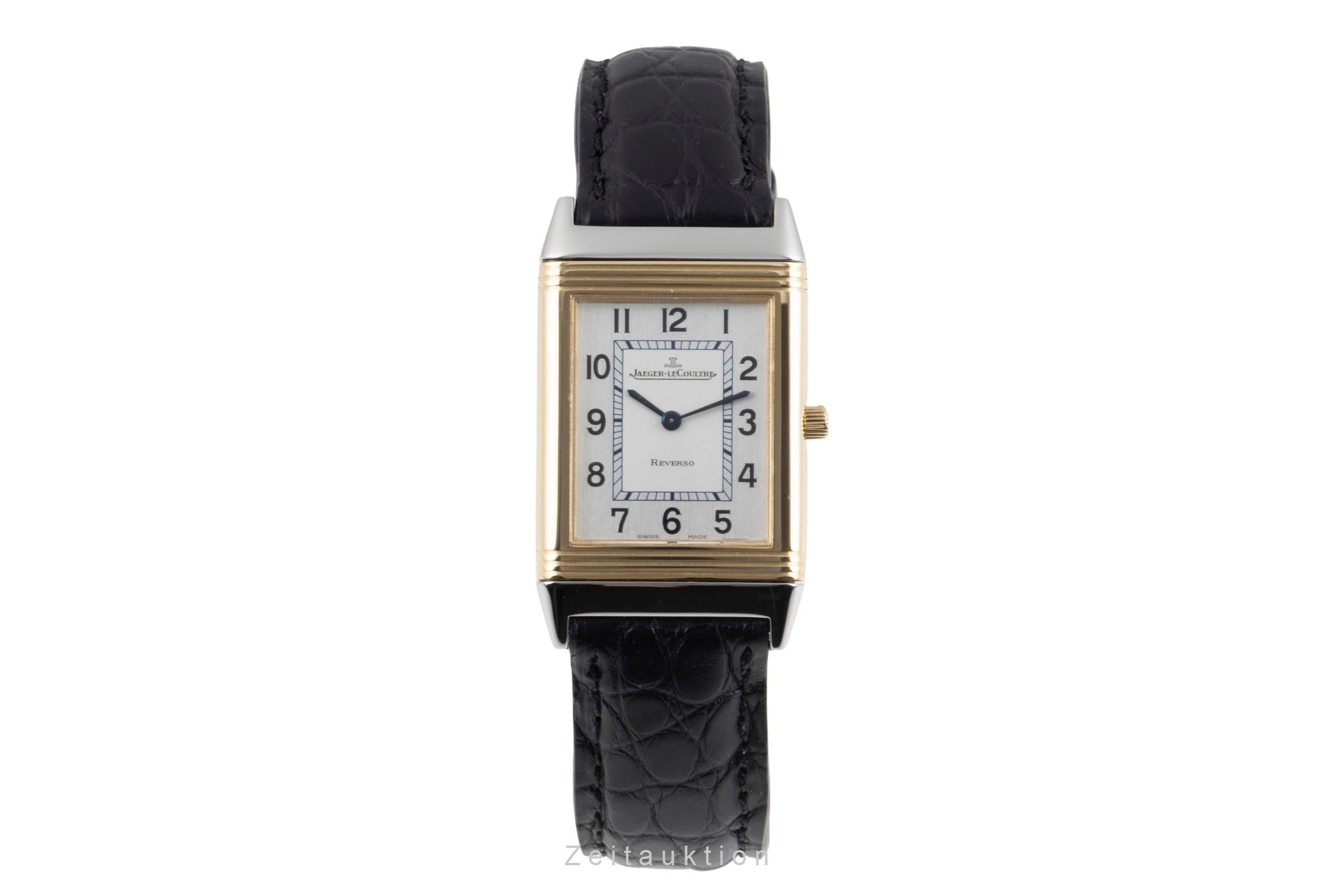Jaeger LeCoultre Reverso acciaio / oro quarzo orologio da donna Q2515420  , 250.5.08  [2601460]