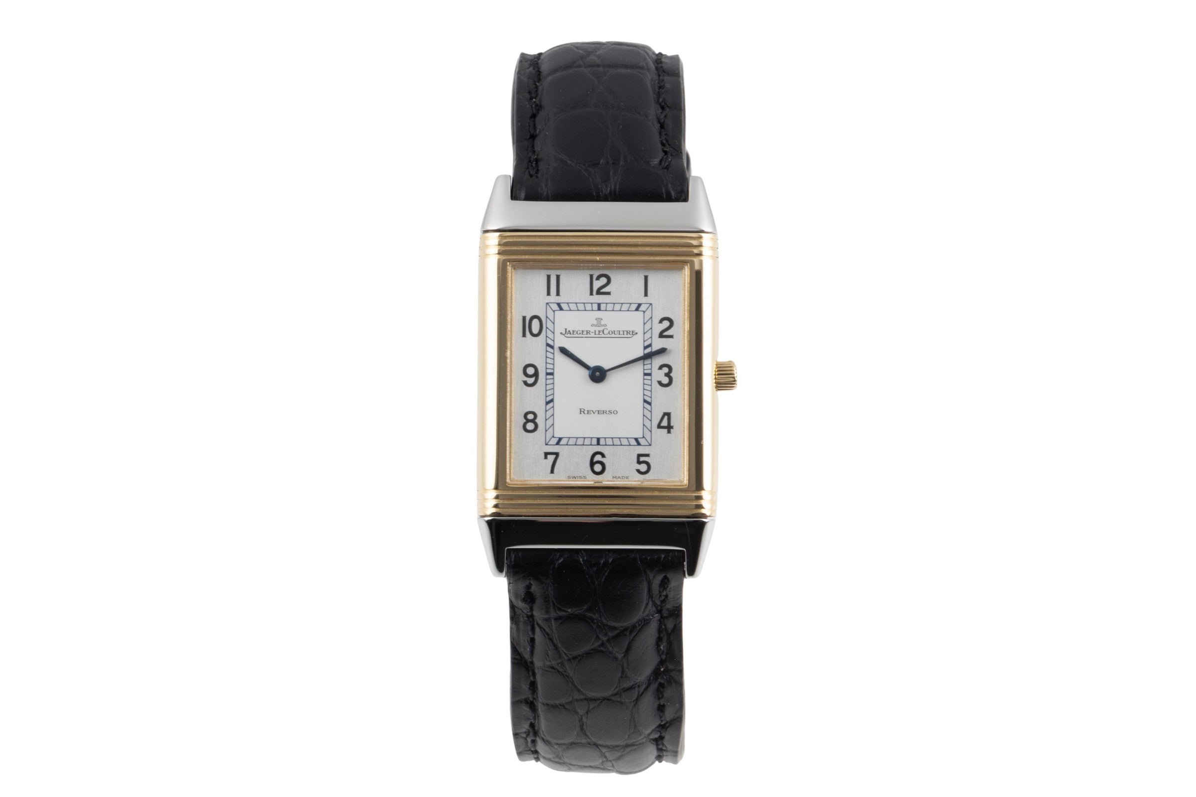 Jaeger LeCoultre Reverso steel / gold quartz women's watch Q2515420  , 250.5.08  [2601460]