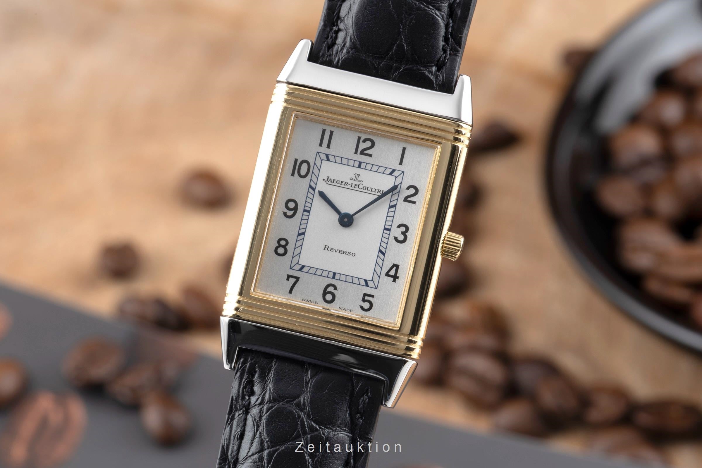 Jaeger LeCoultre Reverso steel / gold quartz women's watch Q2515420  , 250.5.08  [2601460]