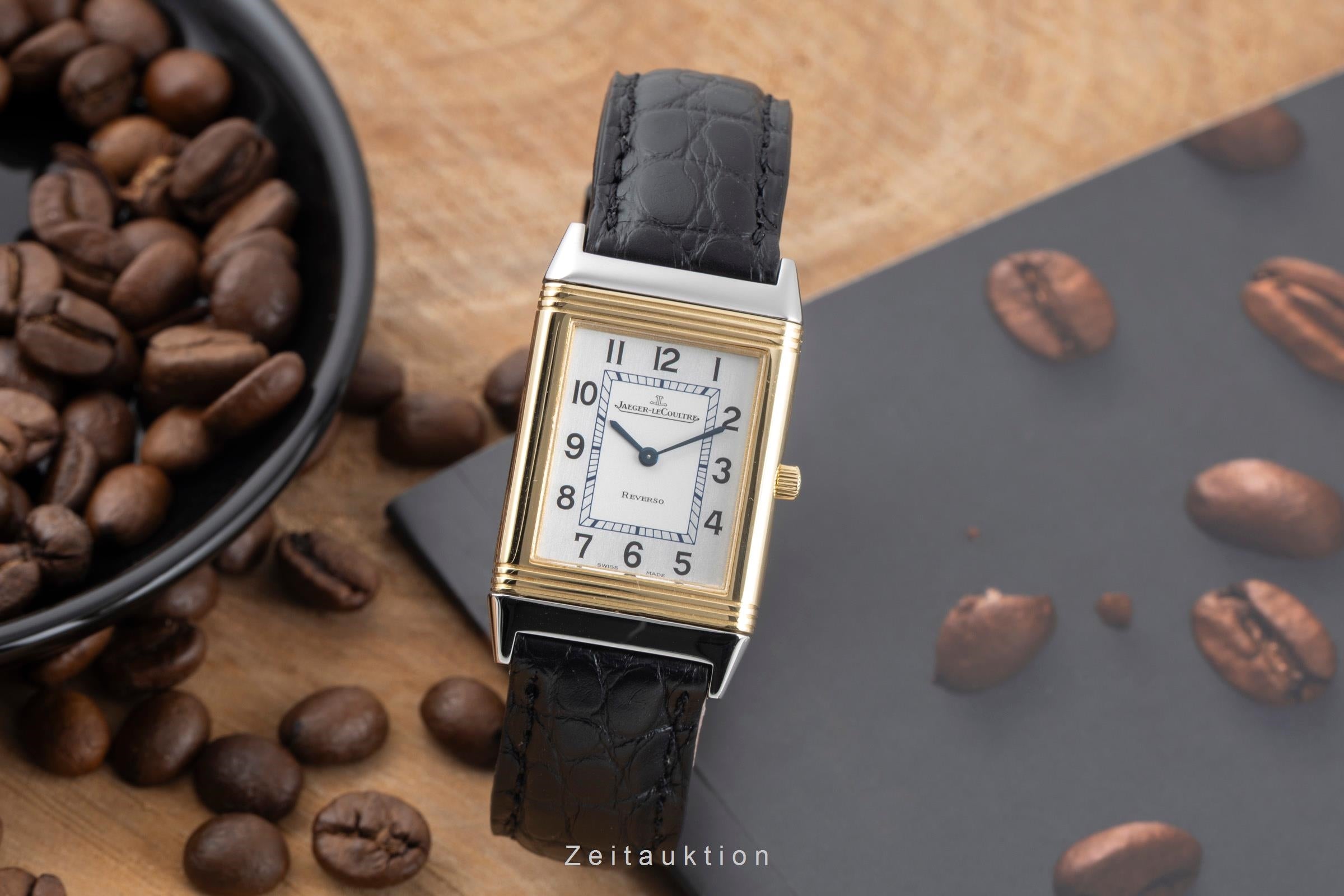 Jaeger LeCoultre Reverso acciaio / oro quarzo orologio da donna Q2515420  , 250.5.08  [2601460]