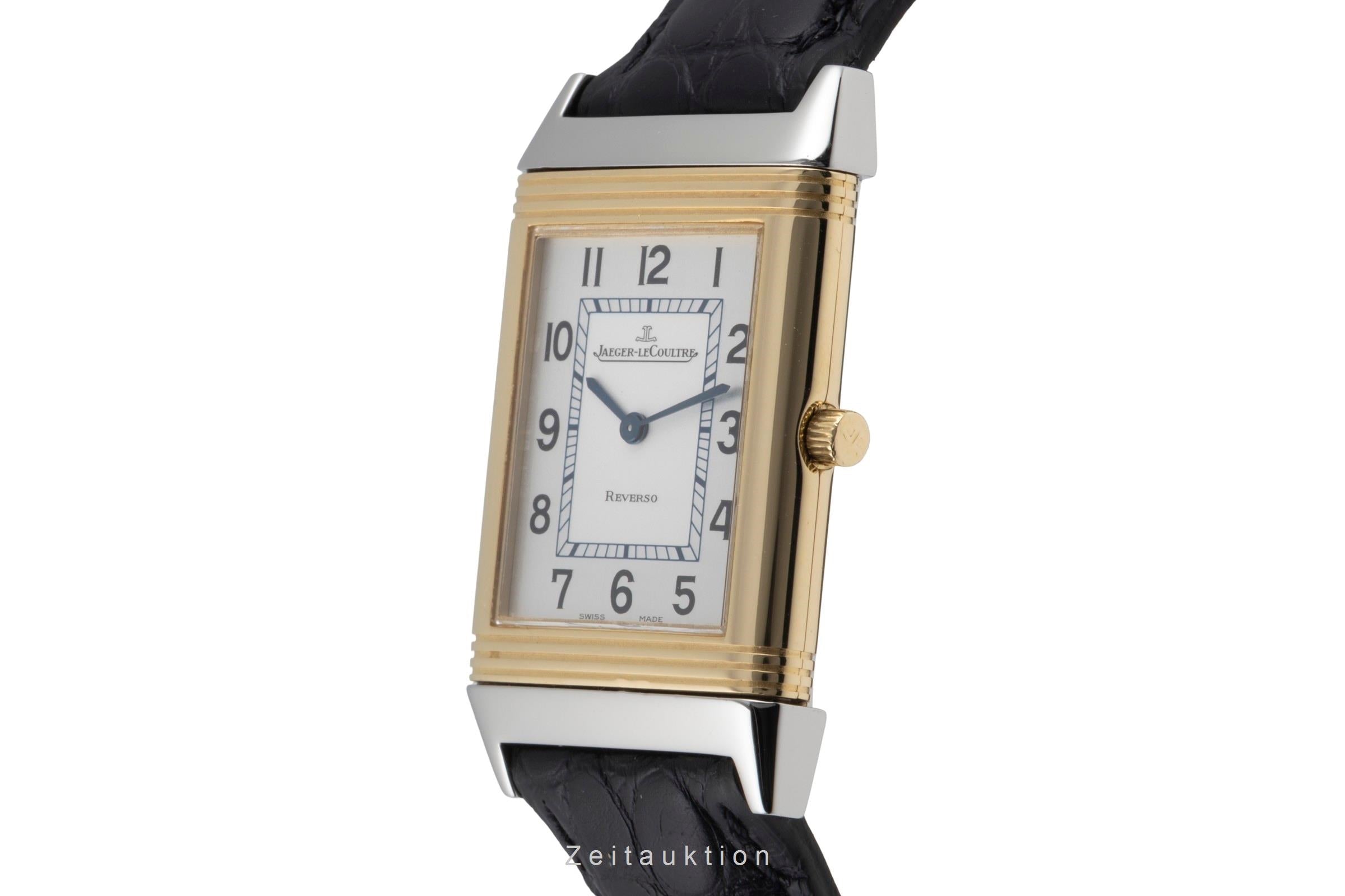 Jaeger LeCoultre Reverso acciaio / oro quarzo orologio da donna Q2515420  , 250.5.08  [2601460]