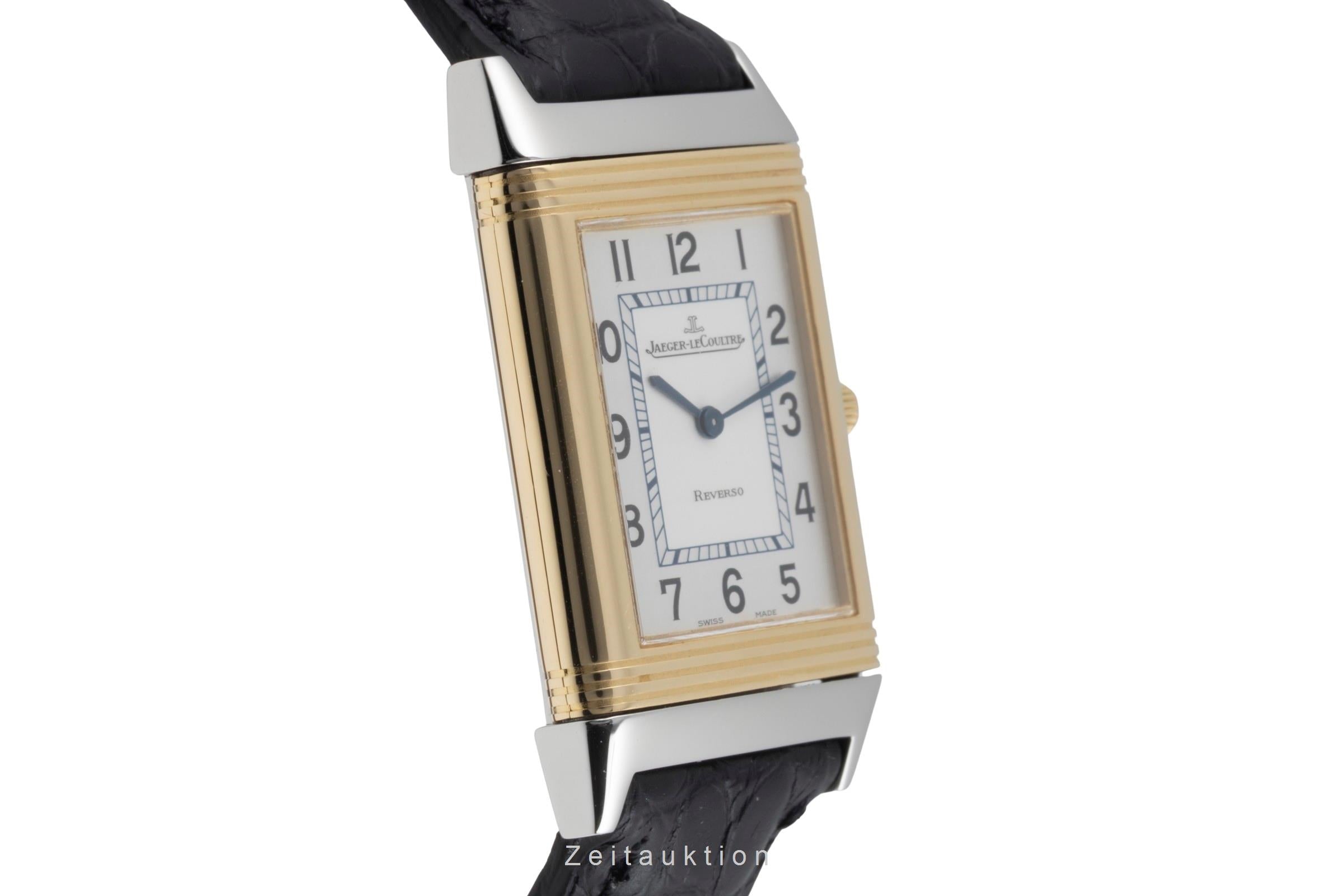 Jaeger LeCoultre Reverso acciaio / oro quarzo orologio da donna Q2515420  , 250.5.08  [2601460]