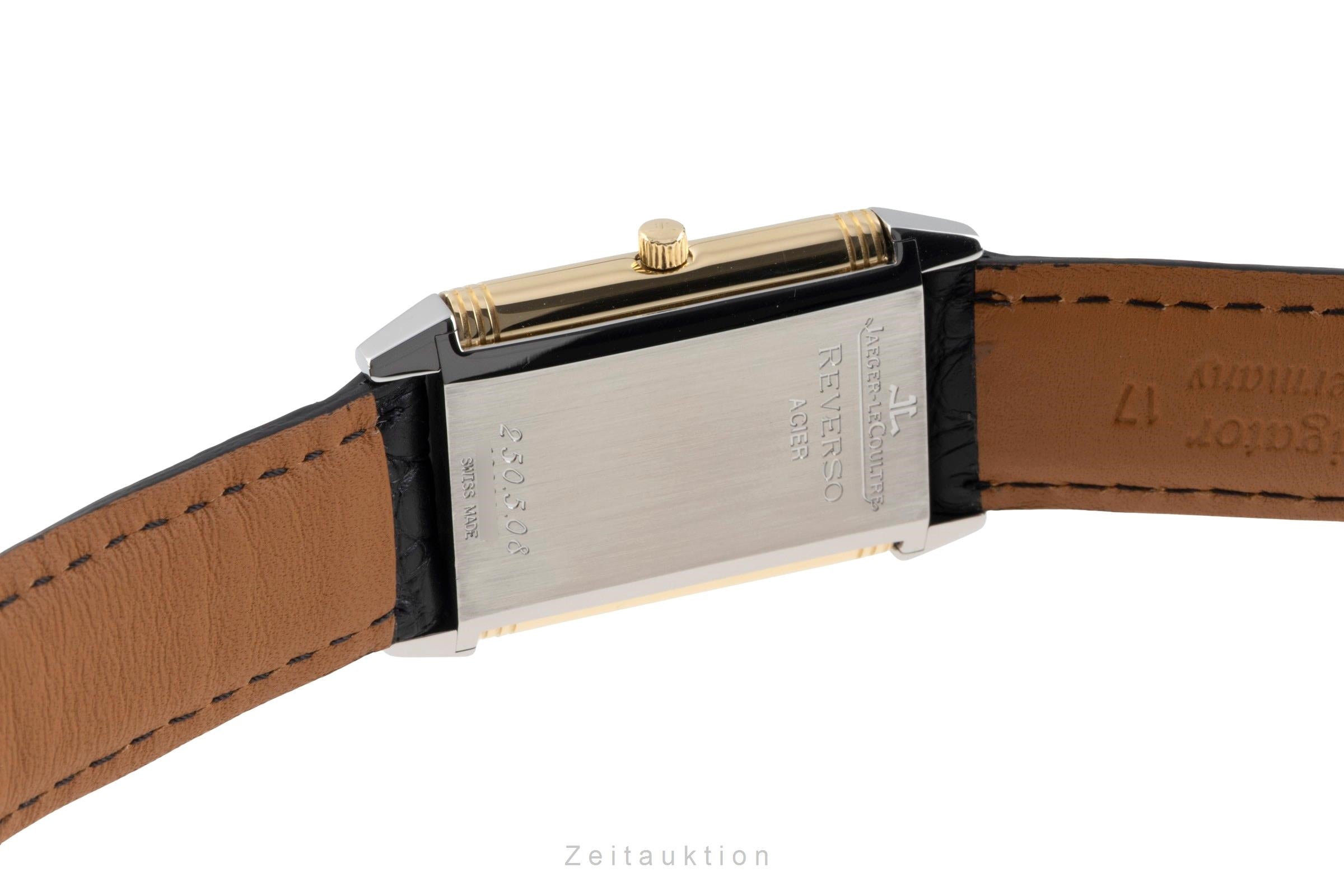 Jaeger LeCoultre Reverso acciaio / oro quarzo orologio da donna Q2515420  , 250.5.08  [2601460]