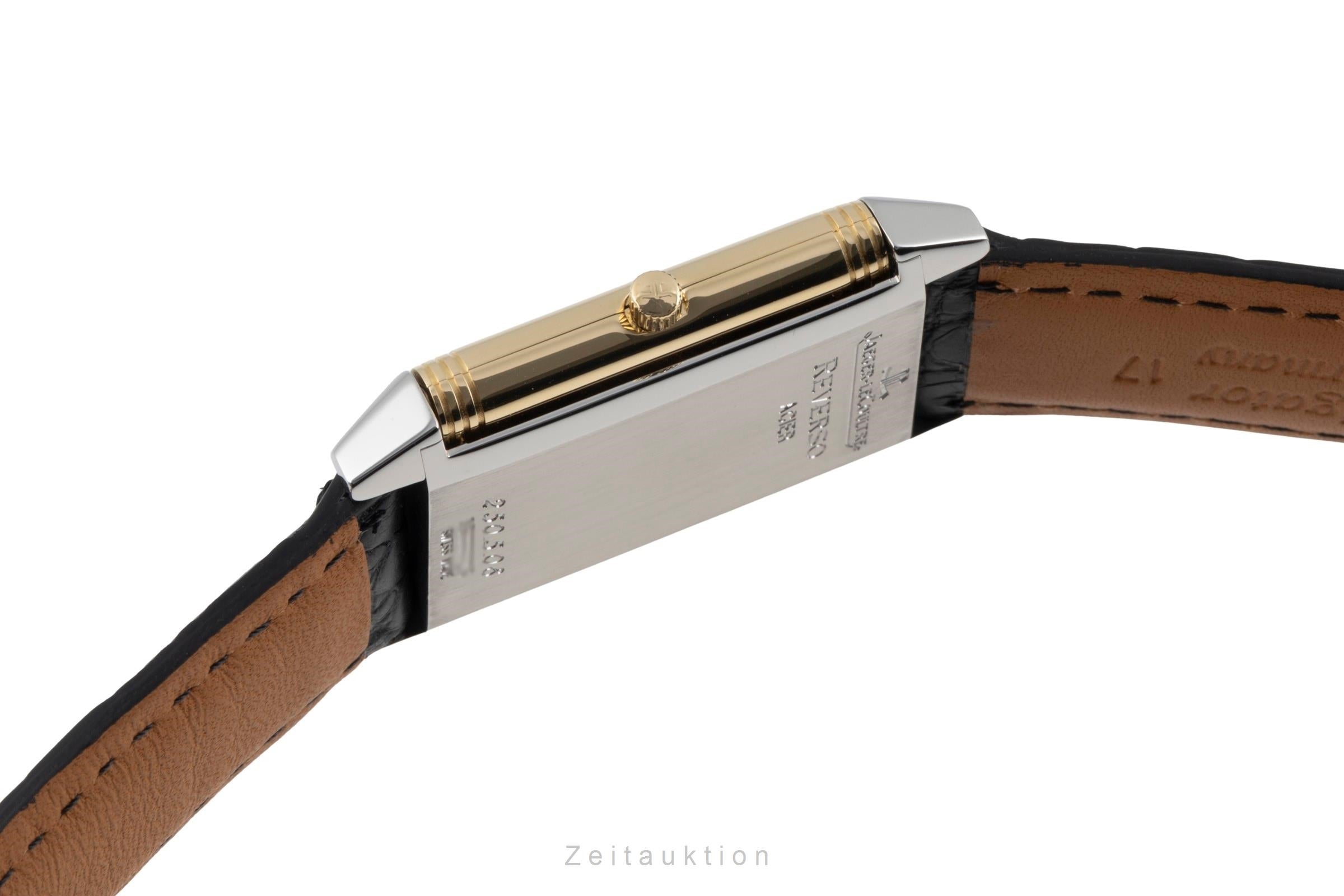Jaeger LeCoultre Reverso acciaio / oro quarzo orologio da donna Q2515420  , 250.5.08  [2601460]