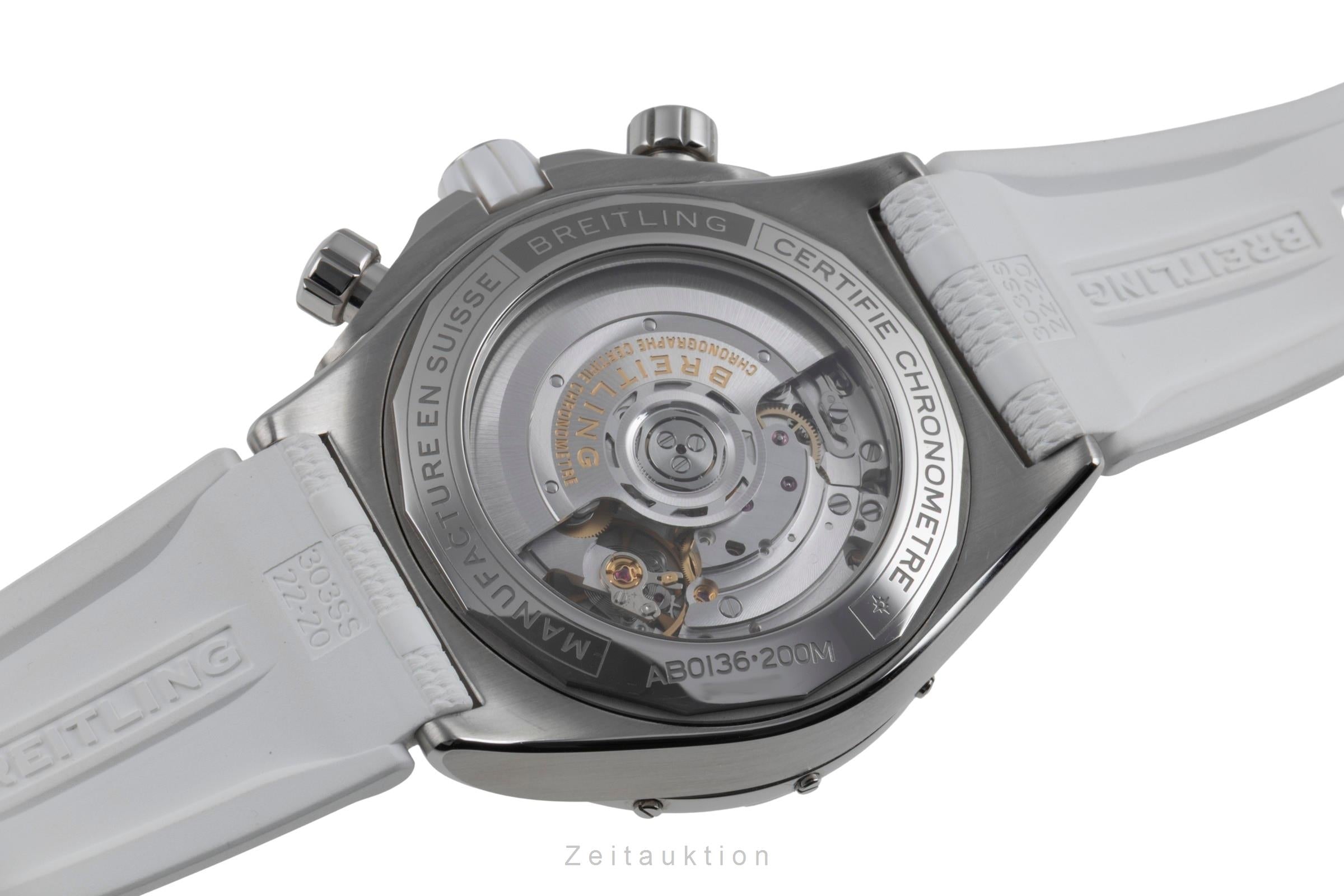 Breitling Chronomat chronographe acier automatique montre pour hommes AB0136A71A1S1 LP: 10000EUR  [2601463]