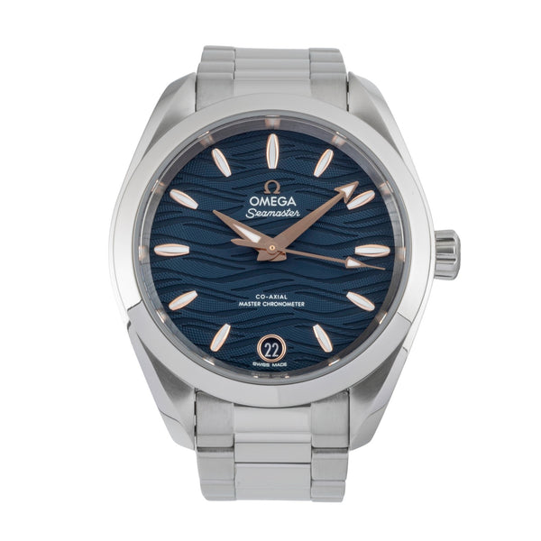 Omega Seamaster acier automatique montre pour femmes 220.10.34.20.03.001 LP: 6800EUR  [2601465]