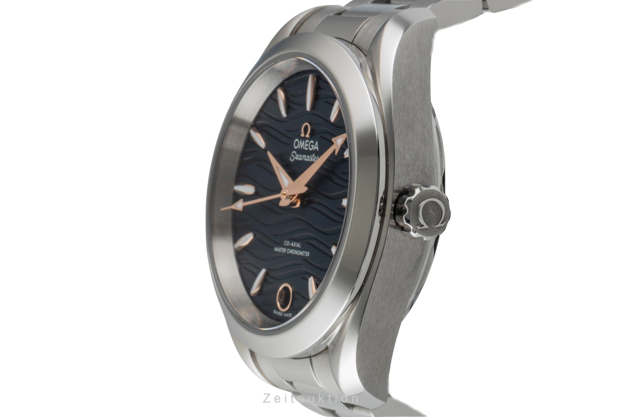 Omega Seamaster acier automatique montre pour femmes 220.10.34.20.03.001 LP: 6800EUR  [2601465]
