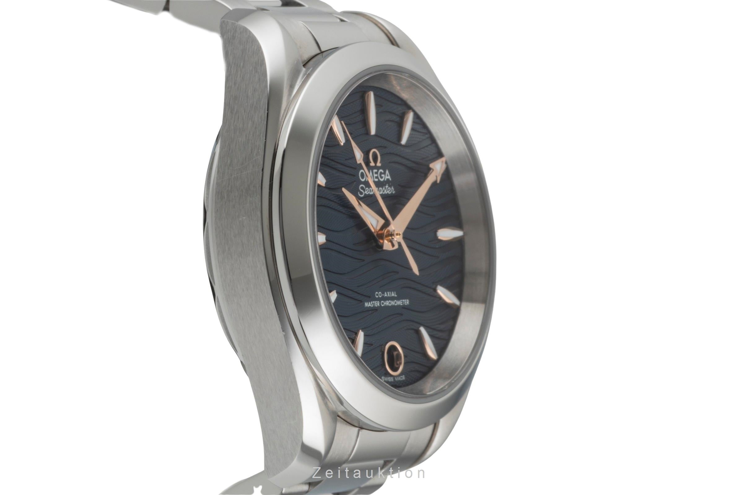 Omega Seamaster acier automatique montre pour femmes 220.10.34.20.03.001 LP: 6800EUR  [2601465]