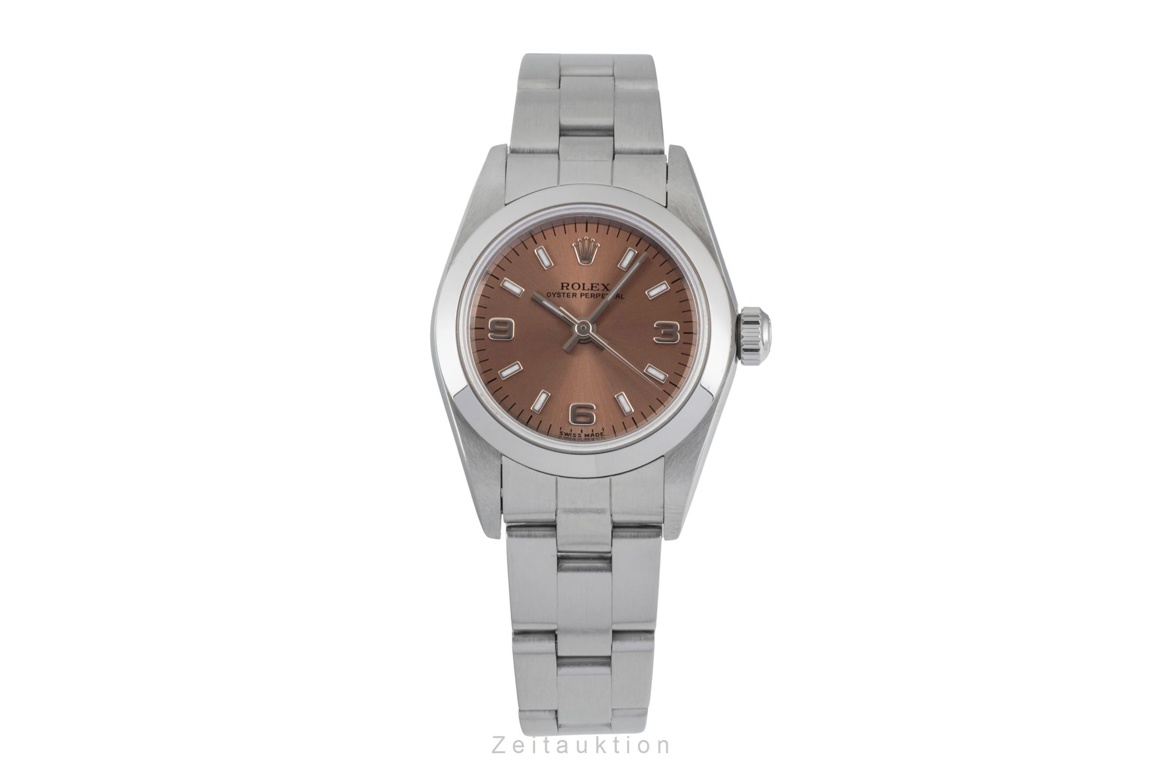 Rolex Oyster Perpetual steel automatic women's watch 76080  [2601467]