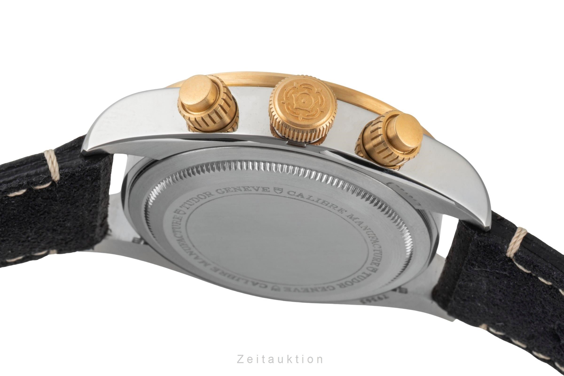 Tudor Heritage Black Bay chronograph steel / gold automatic men's watch 79363N LP: 6790EUR  [2601468]