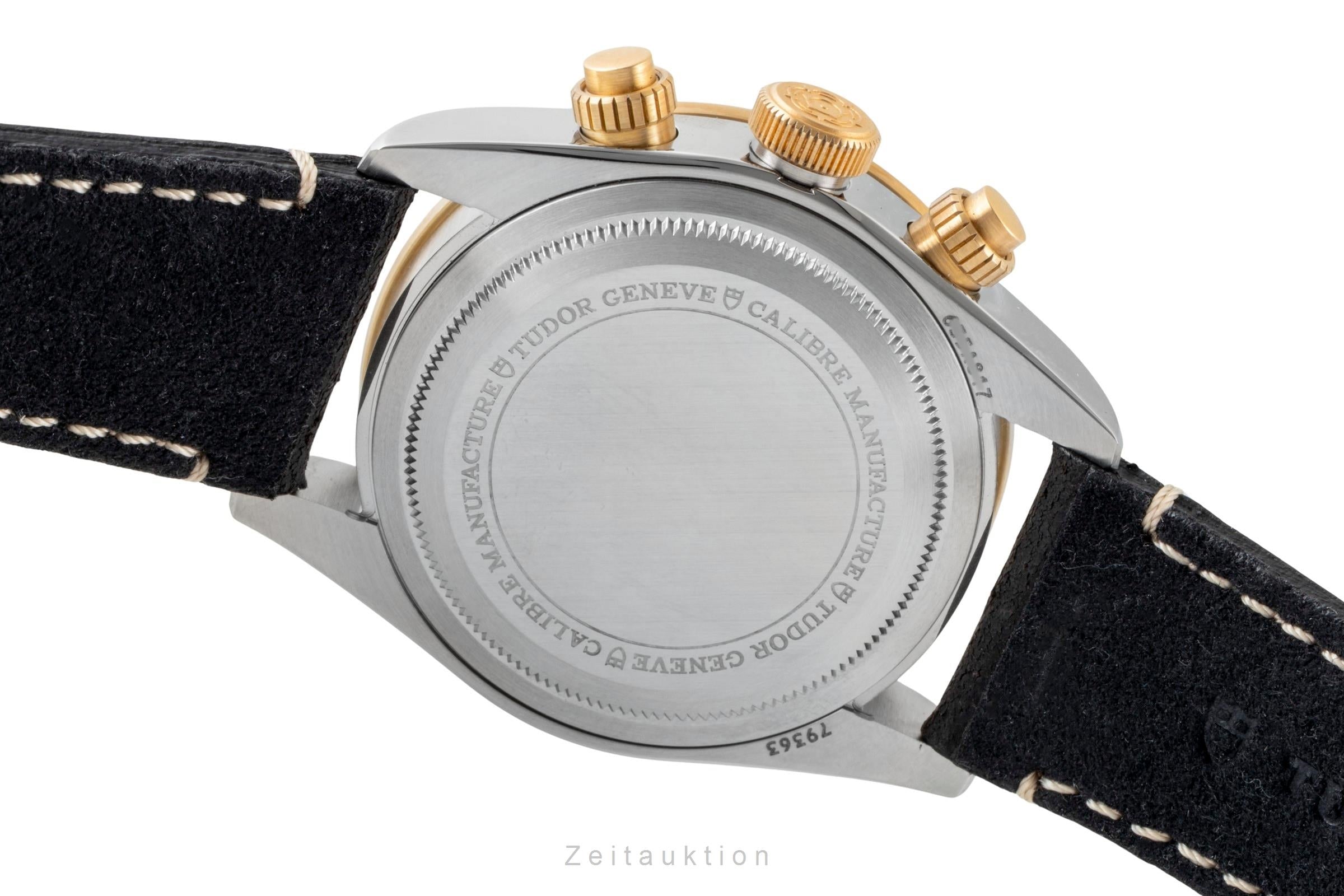 Tudor Heritage Black Bay chronograph steel / gold automatic men's watch 79363N LP: 6790EUR  [2601468]