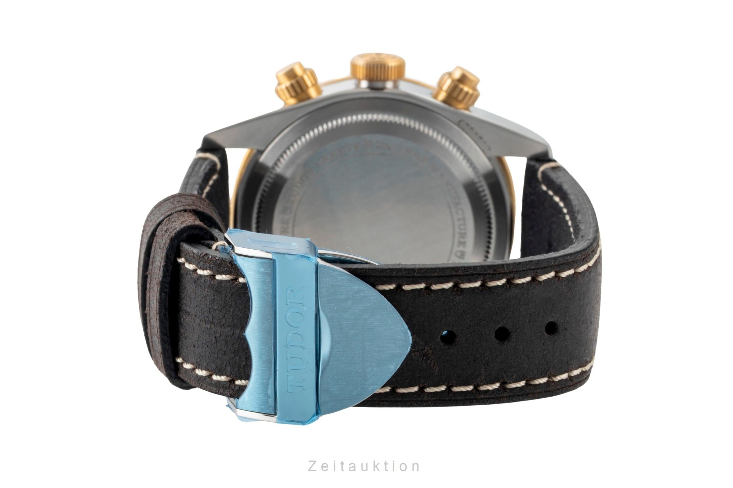 Tudor Heritage Black Bay chronograph steel / gold automatic men's watch 79363N LP: 6790EUR  [2601468]