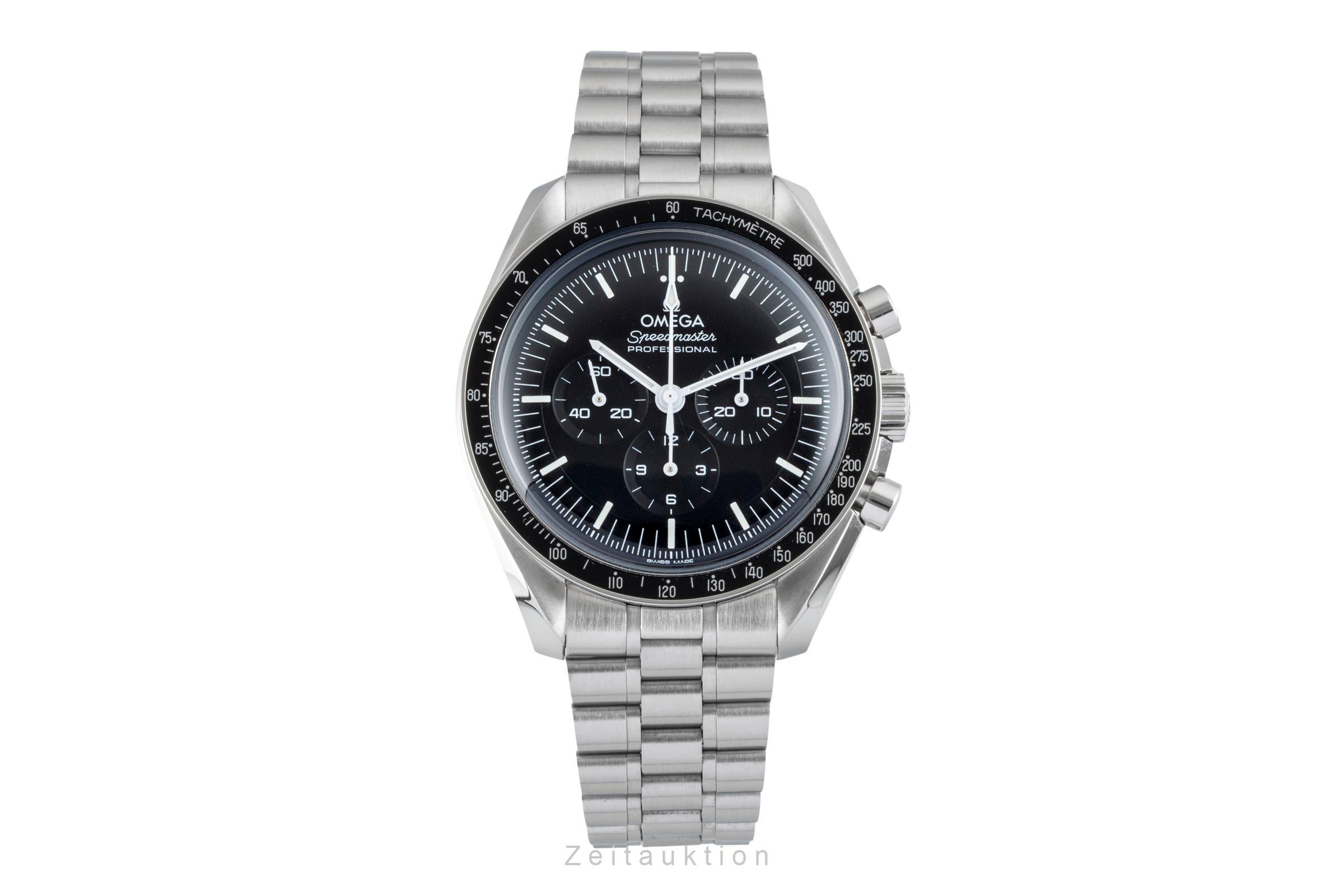 Omega Speedmaster Moonwatch cronógrafo acero cuerda manual reloj para caballeros 310.30.42.50.01.001 LP: 7600EUR  [2601472]
