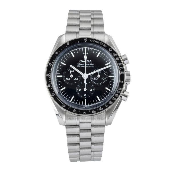 Omega Speedmaster Moonwatch cronógrafo acero cuerda manual reloj para caballeros 310.30.42.50.01.001 LP: 7600EUR  [2601472]