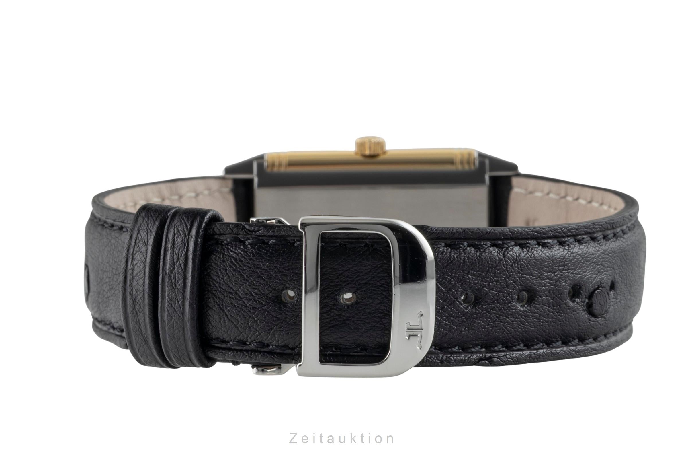 Jaeger LeCoultre Reverso acciaio / oro carica manuale orologio da donna Q250541F  [2601474]