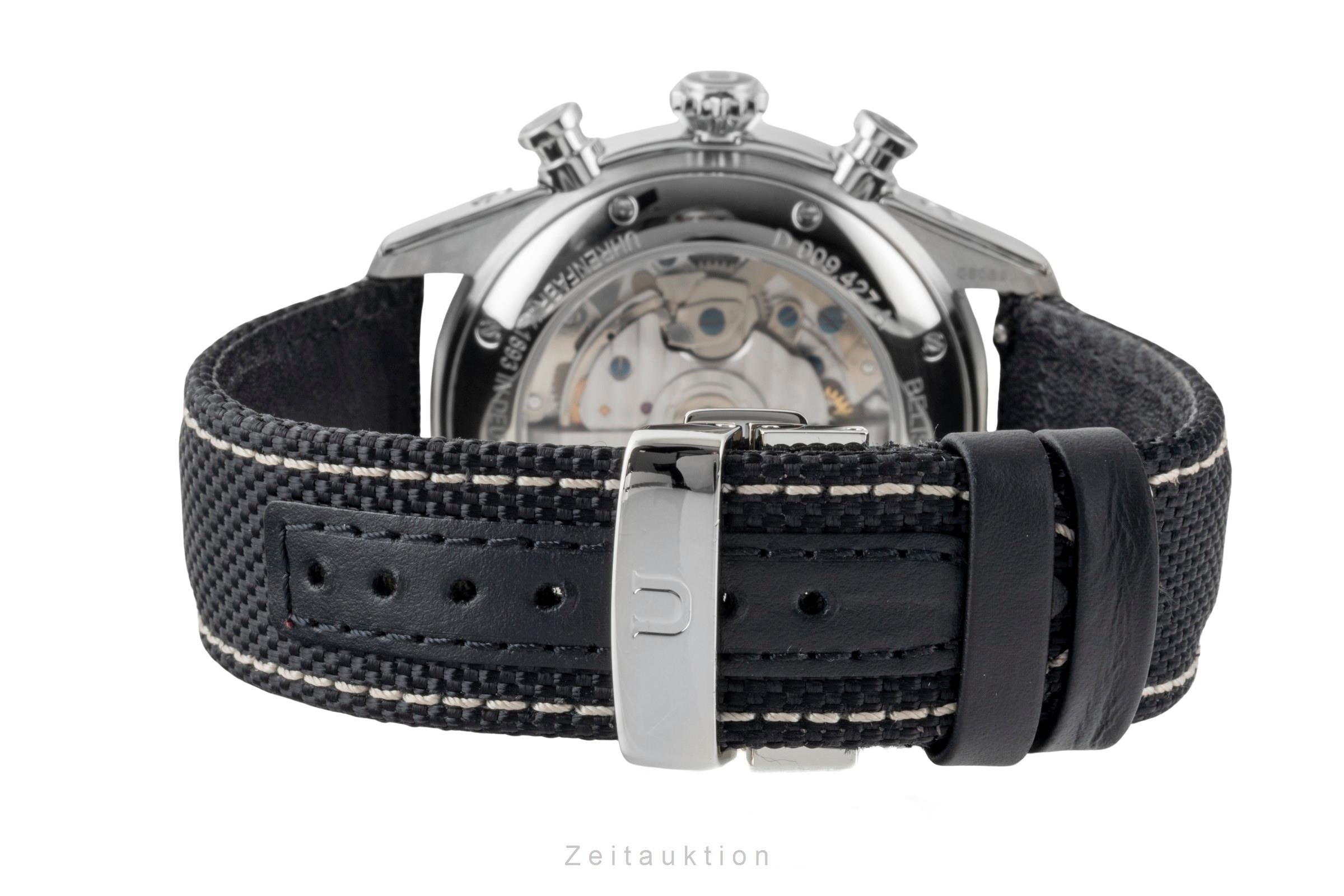 Union Glashütte Belisar chronograph steel automatic men's watch D009.427.16.052.00 LP: 2950EUR  [2601480]