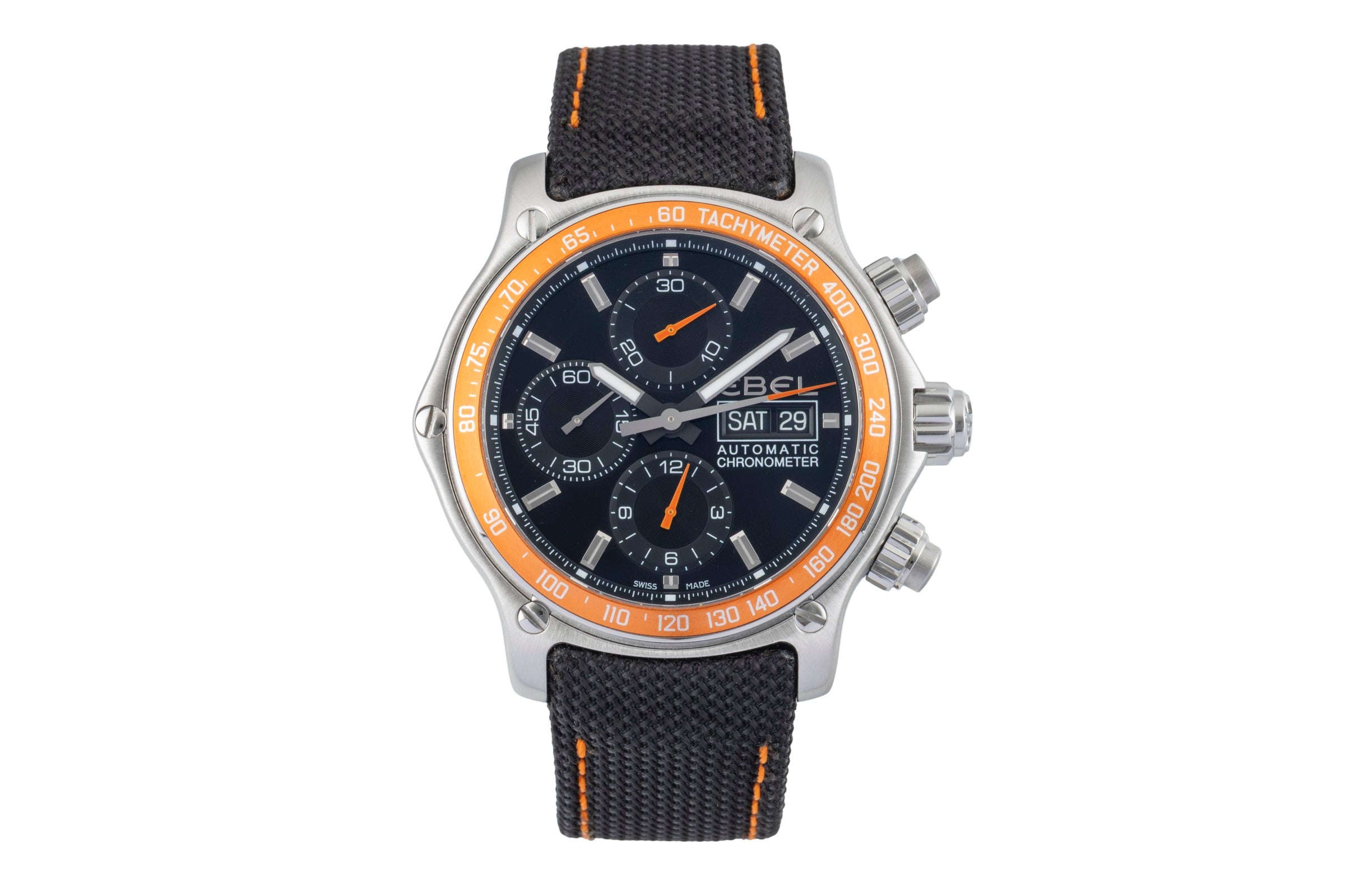 Ebel Discovery chronograph steel automatic men's watch E9750L62  , 1215889  [2601481]