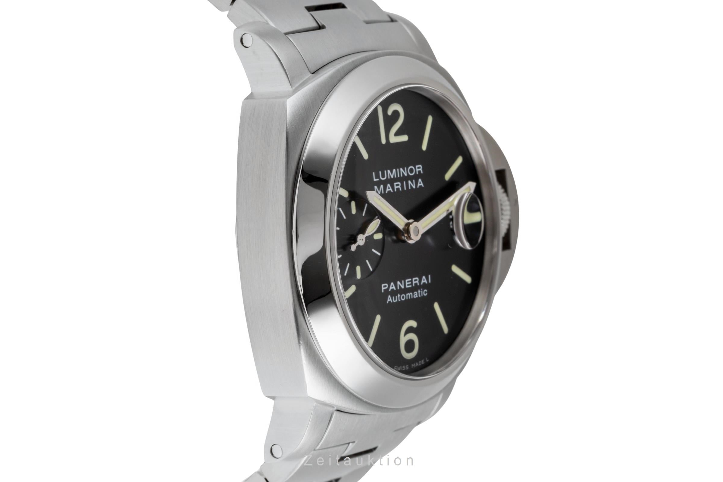 Panerai Luminor Marina acier automatique montre pour hommes PAM00299 LP: 10200EUR  [2601482]