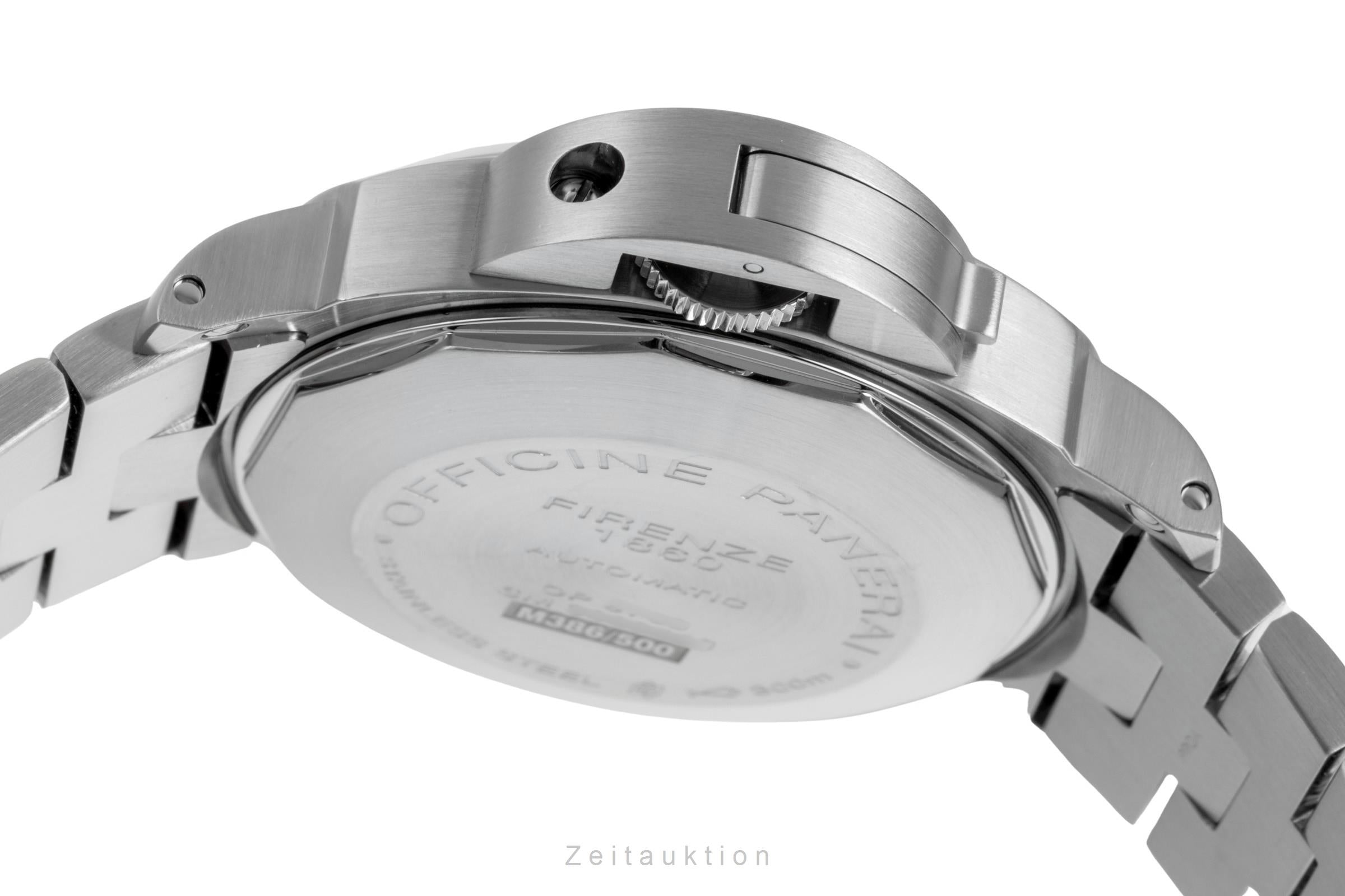 Panerai Luminor Marina acier automatique montre pour hommes PAM00299 LP: 10200EUR  [2601482]