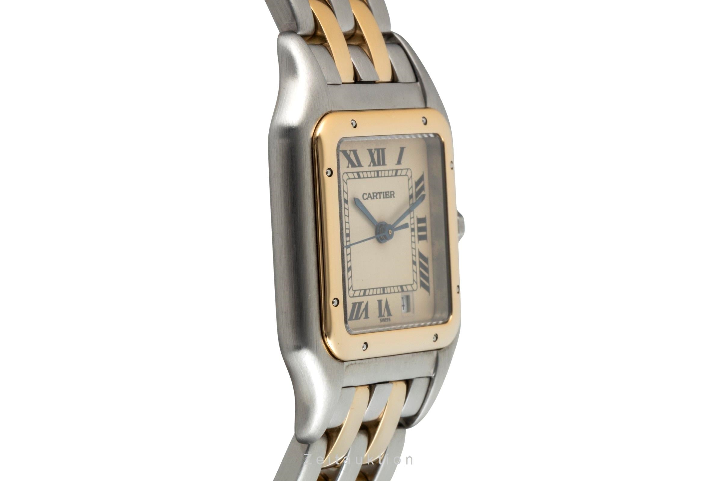 Cartier Panthere acier / or  quartz montre pour hommes 83949  [2601484]