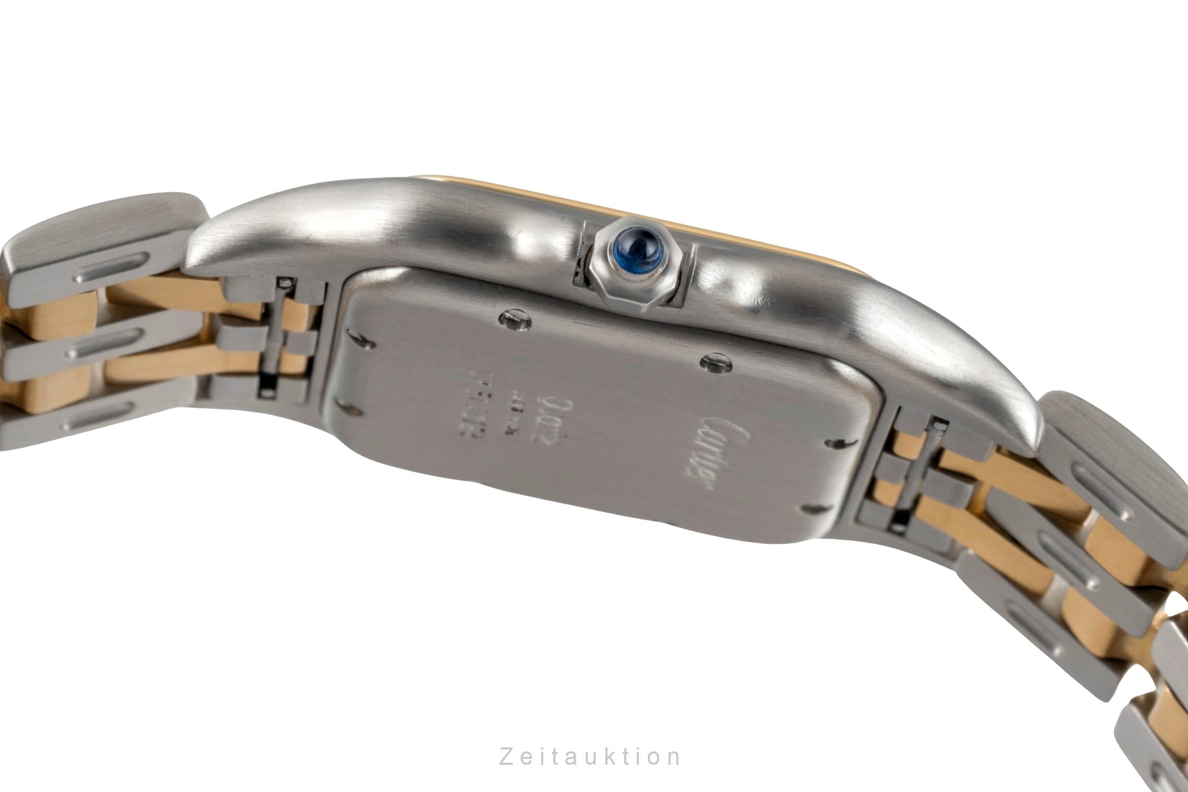 Cartier Panthere acier / or  quartz montre pour hommes 83949  [2601484]