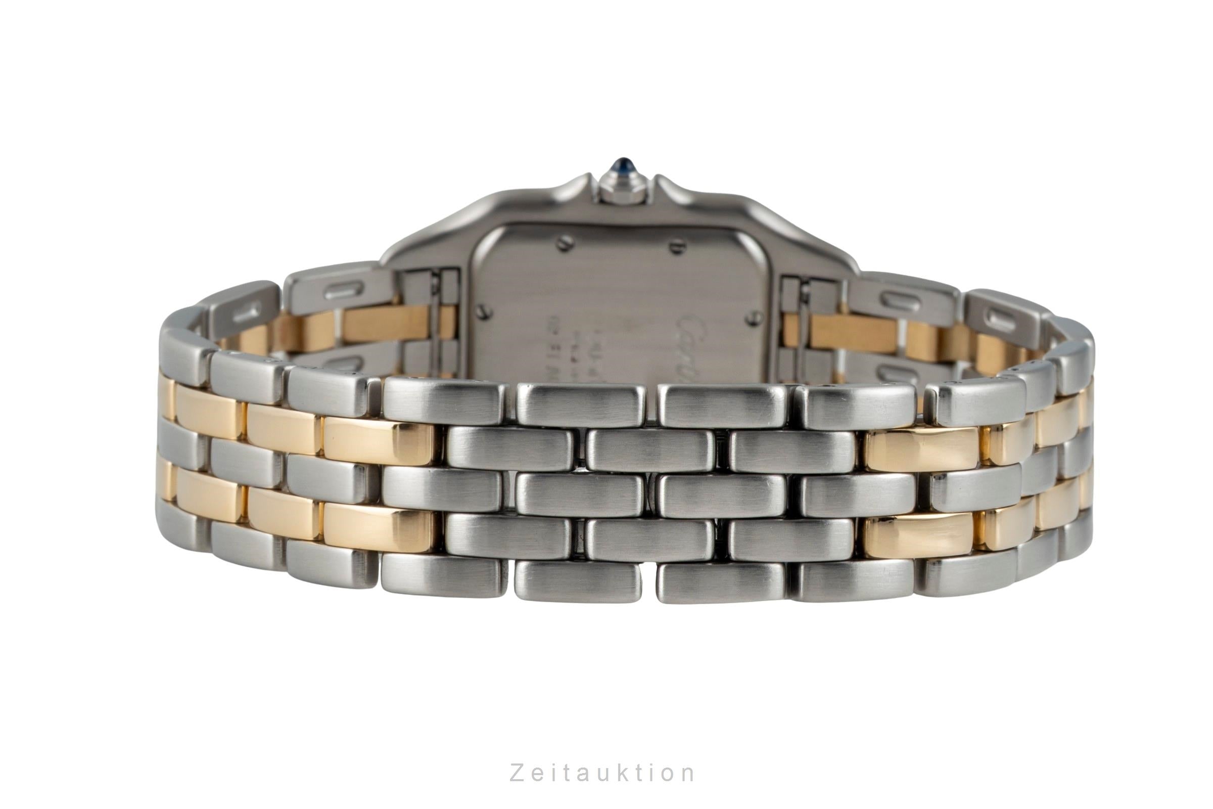 Cartier Panthere acier / or  quartz montre pour hommes 83949  [2601484]