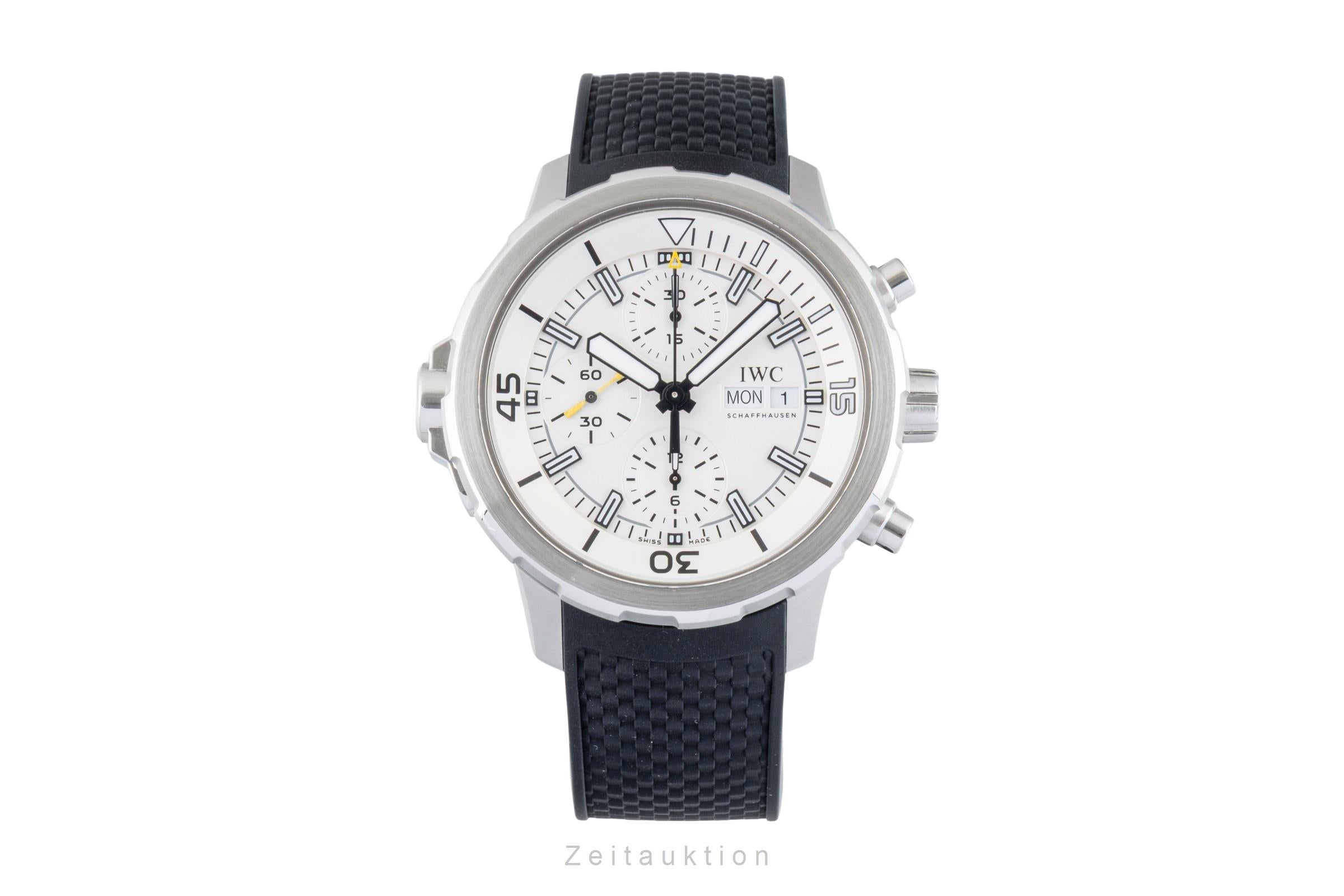 IWC Aquatimer cronógrafo acero automático reloj para caballeros IW376801  [2601485]