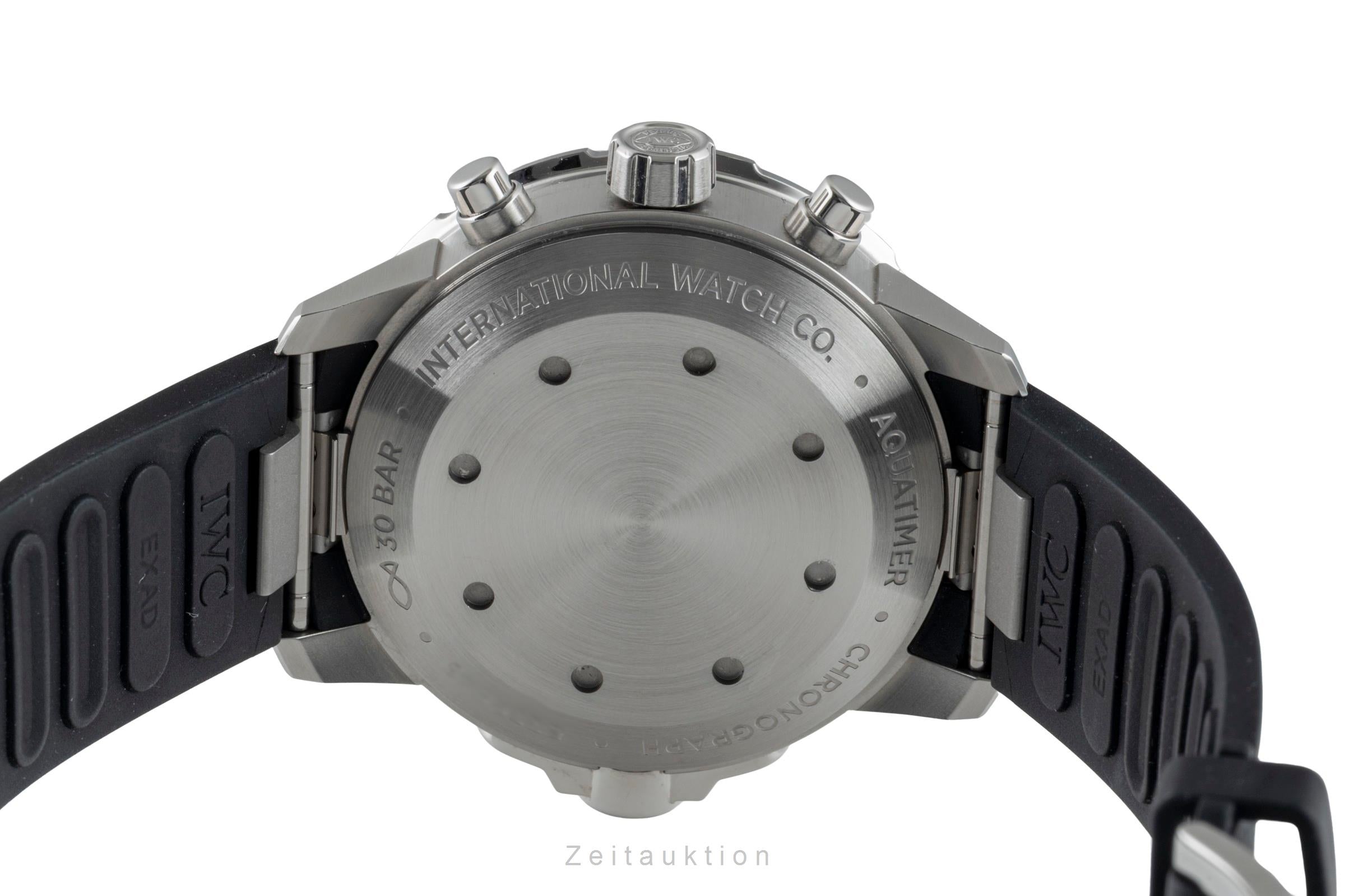 IWC Aquatimer cronógrafo acero automático reloj para caballeros IW376801  [2601485]