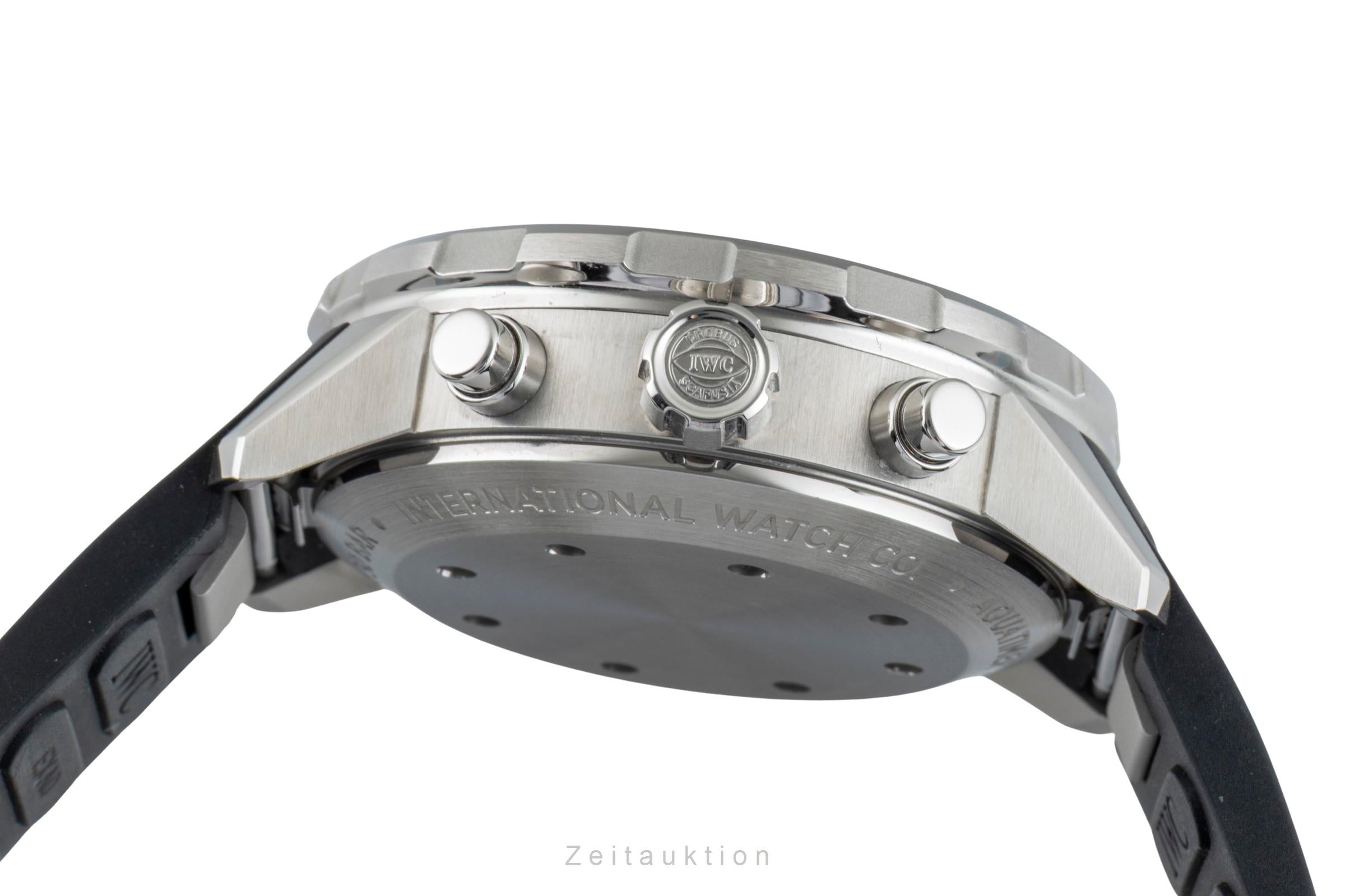 IWC Aquatimer cronógrafo acero automático reloj para caballeros IW376801  [2601485]