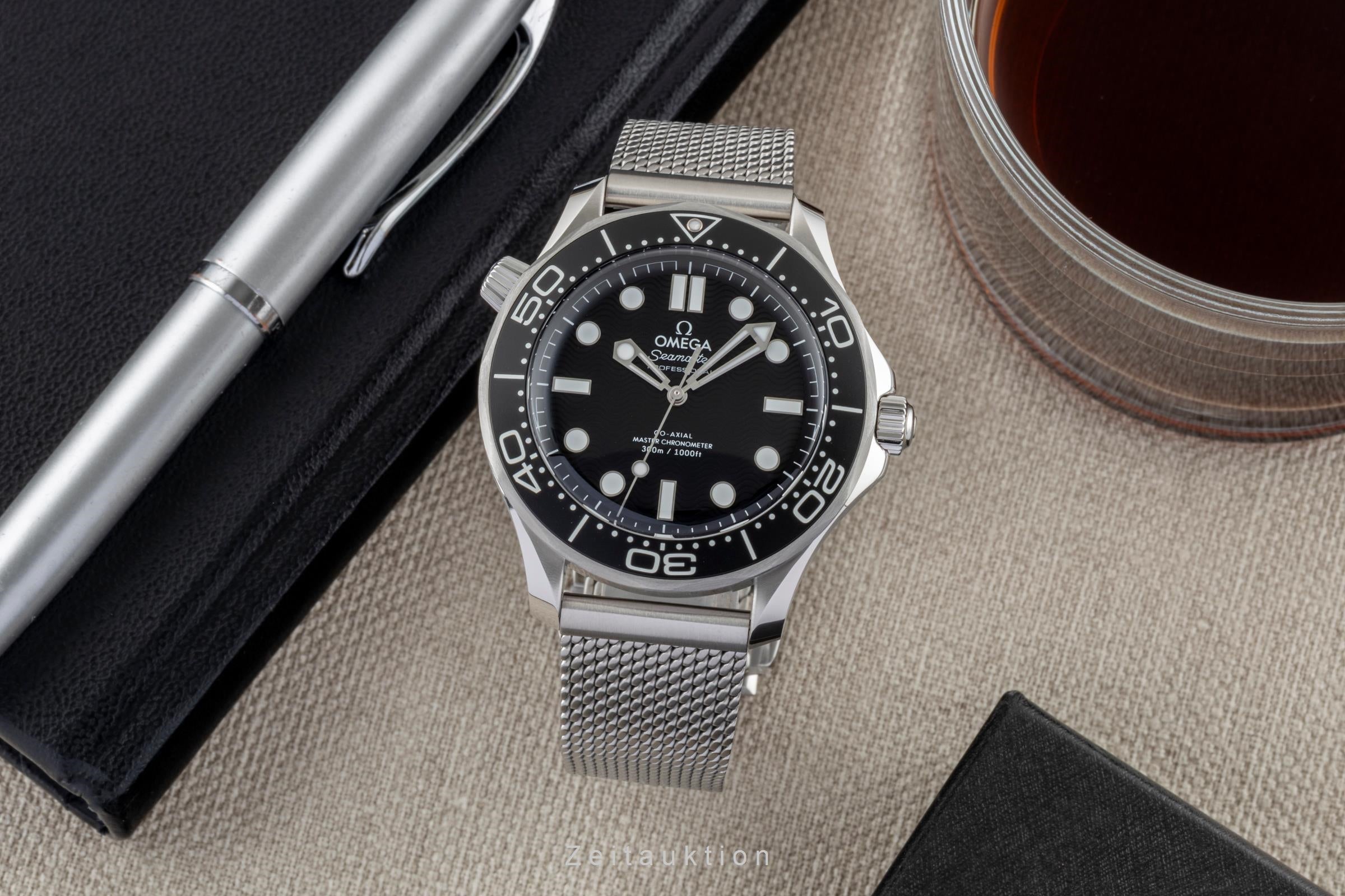 Omega Seamaster acero automático reloj para caballeros 210.30.42.20.01.010 LP: 7100EUR  [2601486]