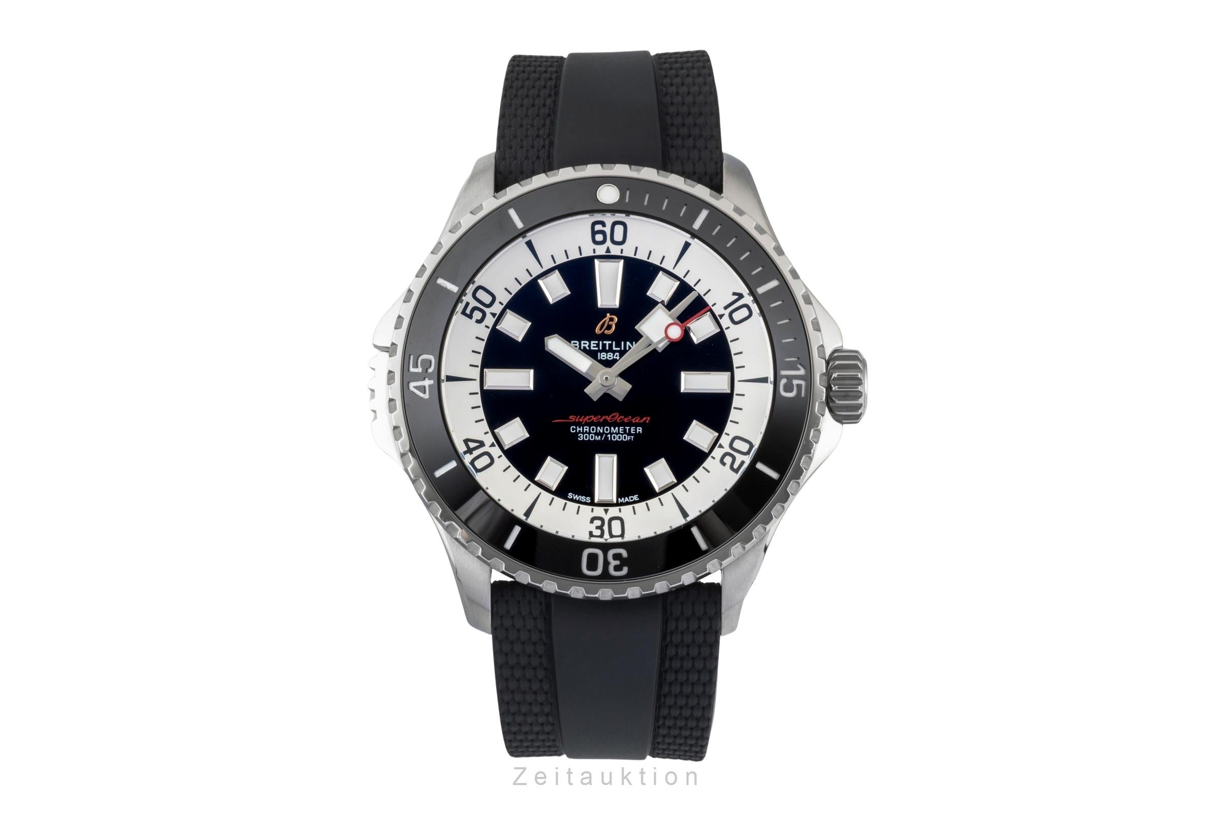 Breitling Superocean acero automático reloj para caballeros A17378211B1S1 LP: 5450EUR  [2601488]