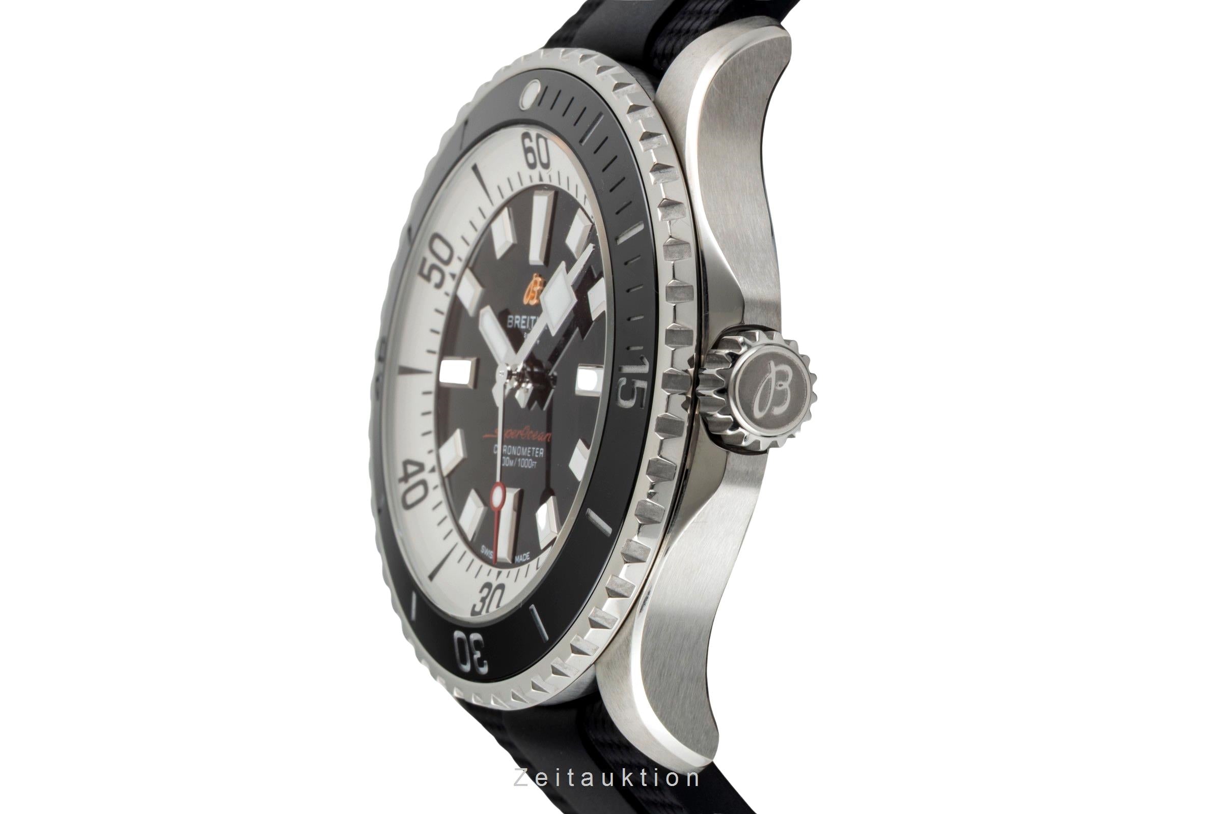 Breitling Superocean acero automático reloj para caballeros A17378211B1S1 LP: 5450EUR  [2601488]