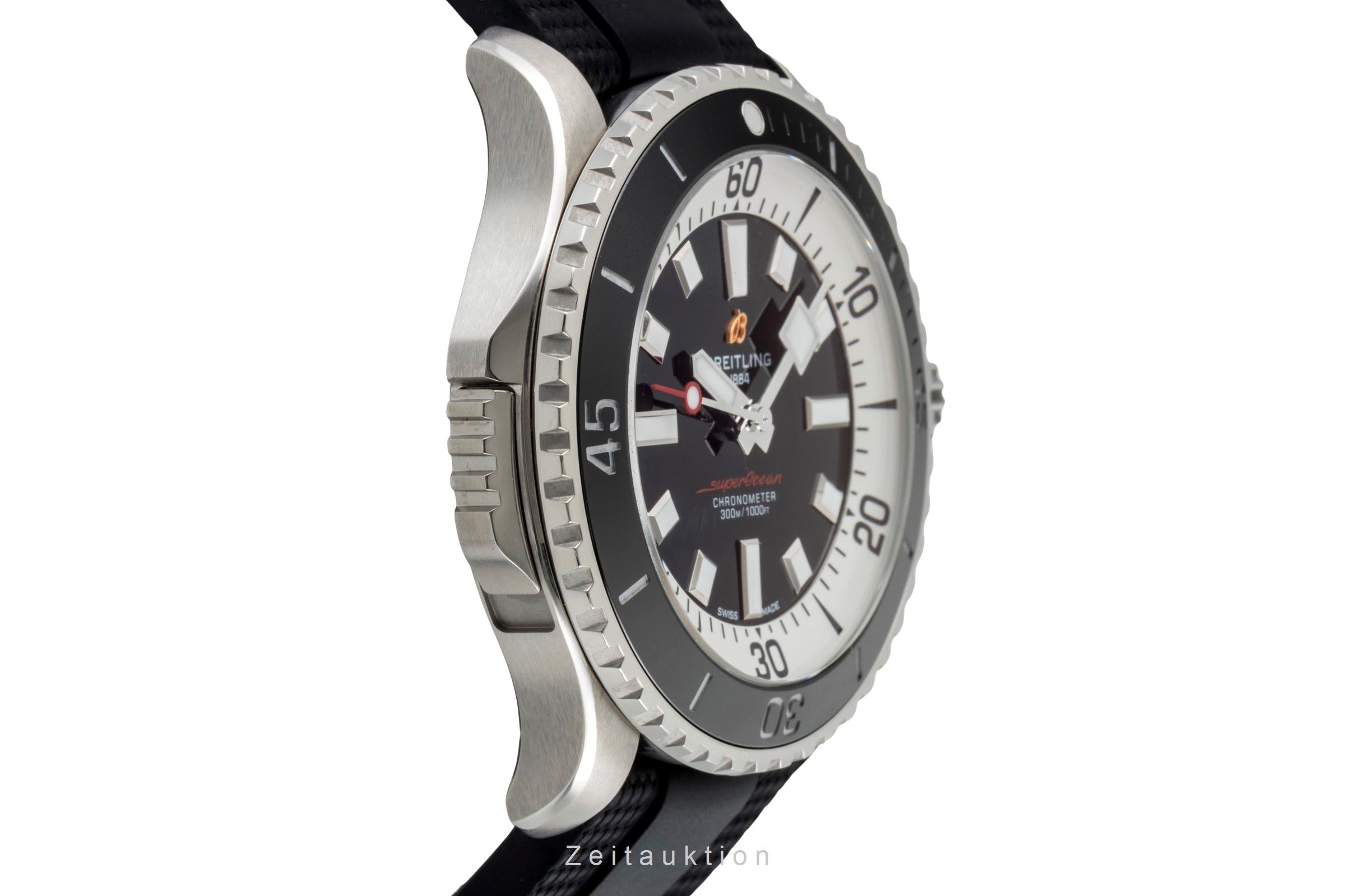 Breitling Superocean acero automático reloj para caballeros A17378211B1S1 LP: 5450EUR  [2601488]