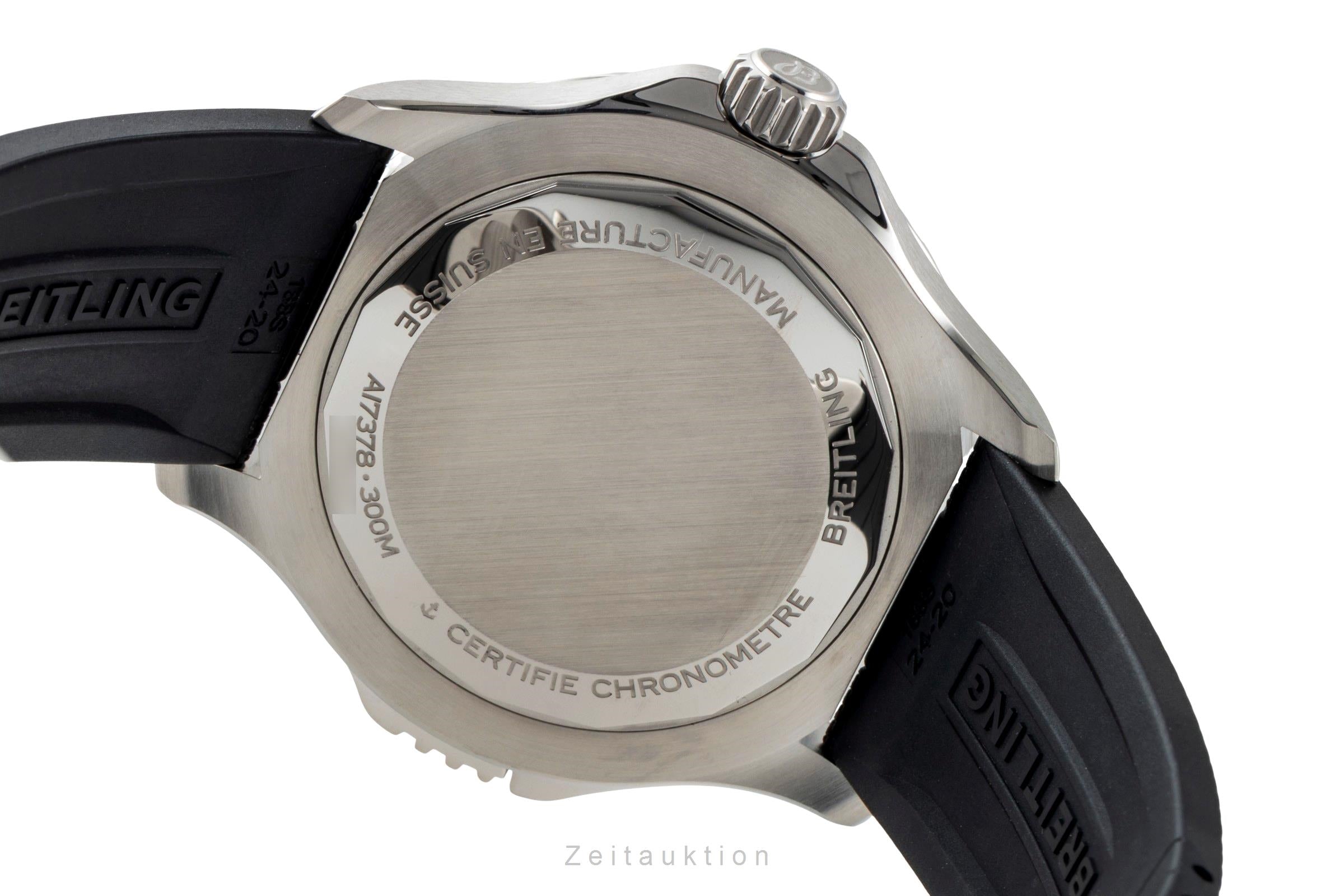 Breitling Superocean acero automático reloj para caballeros A17378211B1S1 LP: 5450EUR  [2601488]