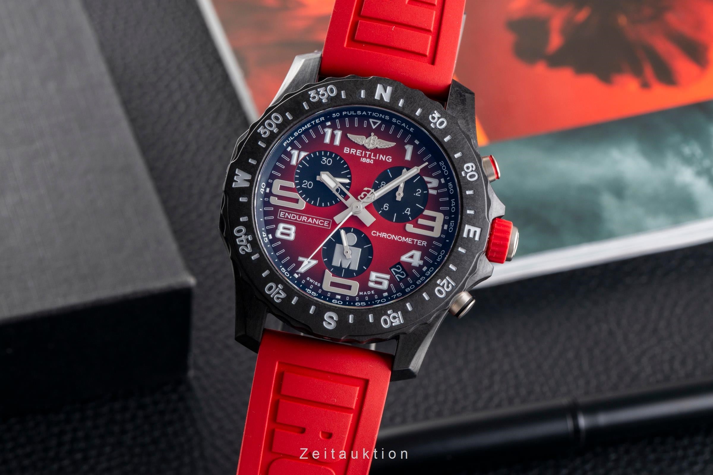 Breitling Endurance Pro cronógrafo breitlight cuarzo reloj para caballeros X823109A1K1S1 LP: 3800EUR  [2601489]