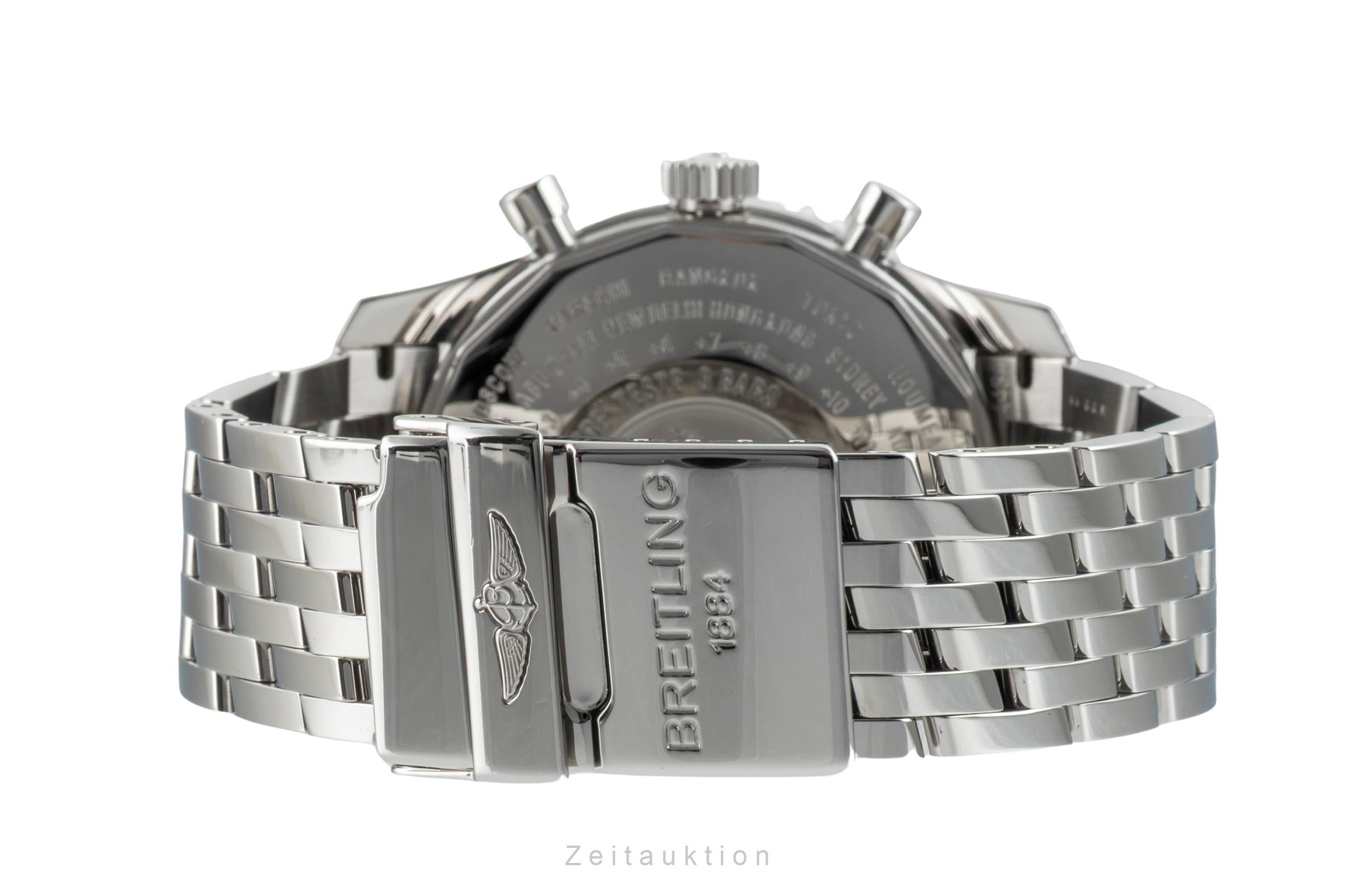 Breitling Navitimer World Chronograph Stahl Automatik Ref. A24322 Papiere 2019 [2601490]