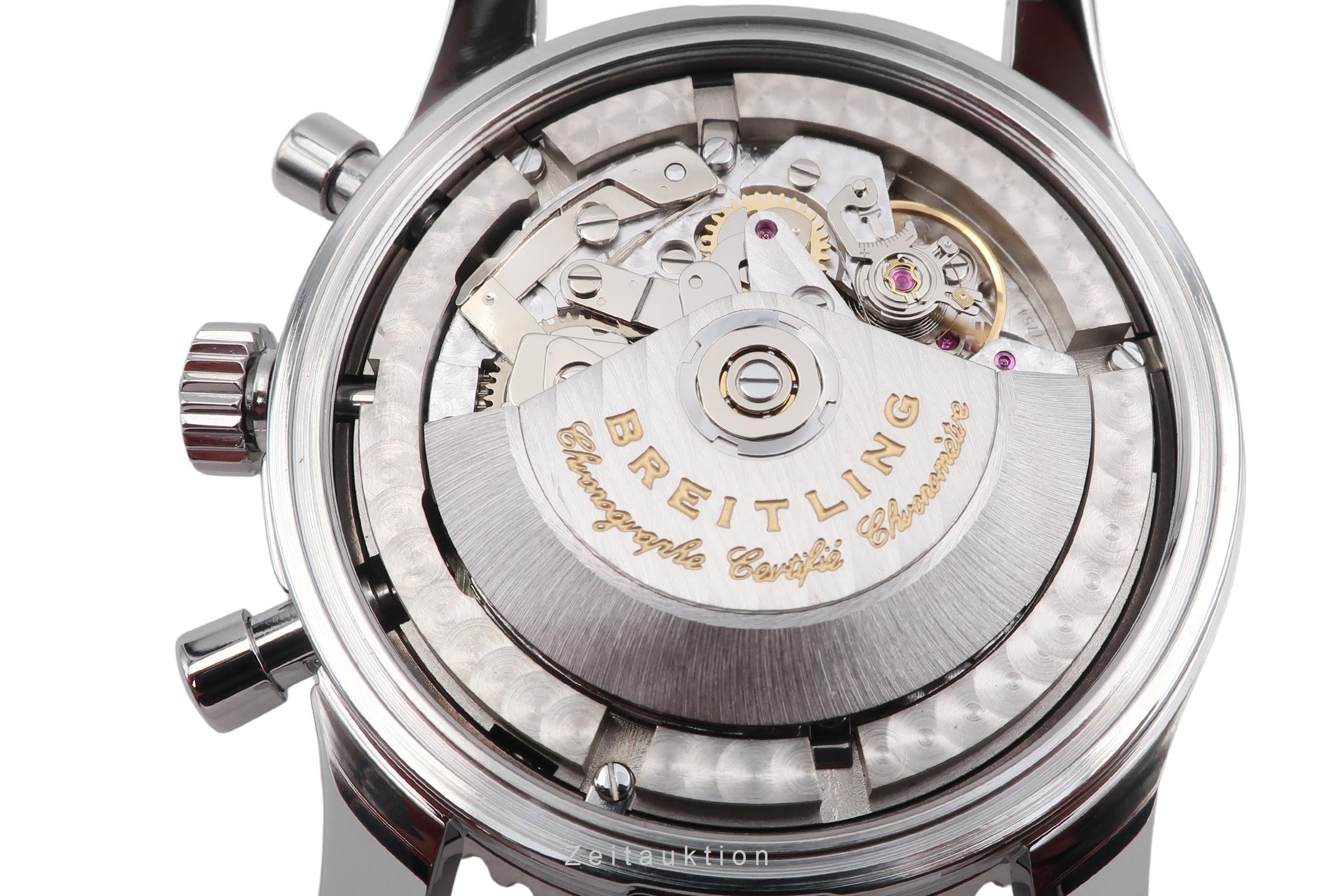Breitling Navitimer World Chronograph Stahl Automatik Ref. A24322 Papiere 2019 [2601490]