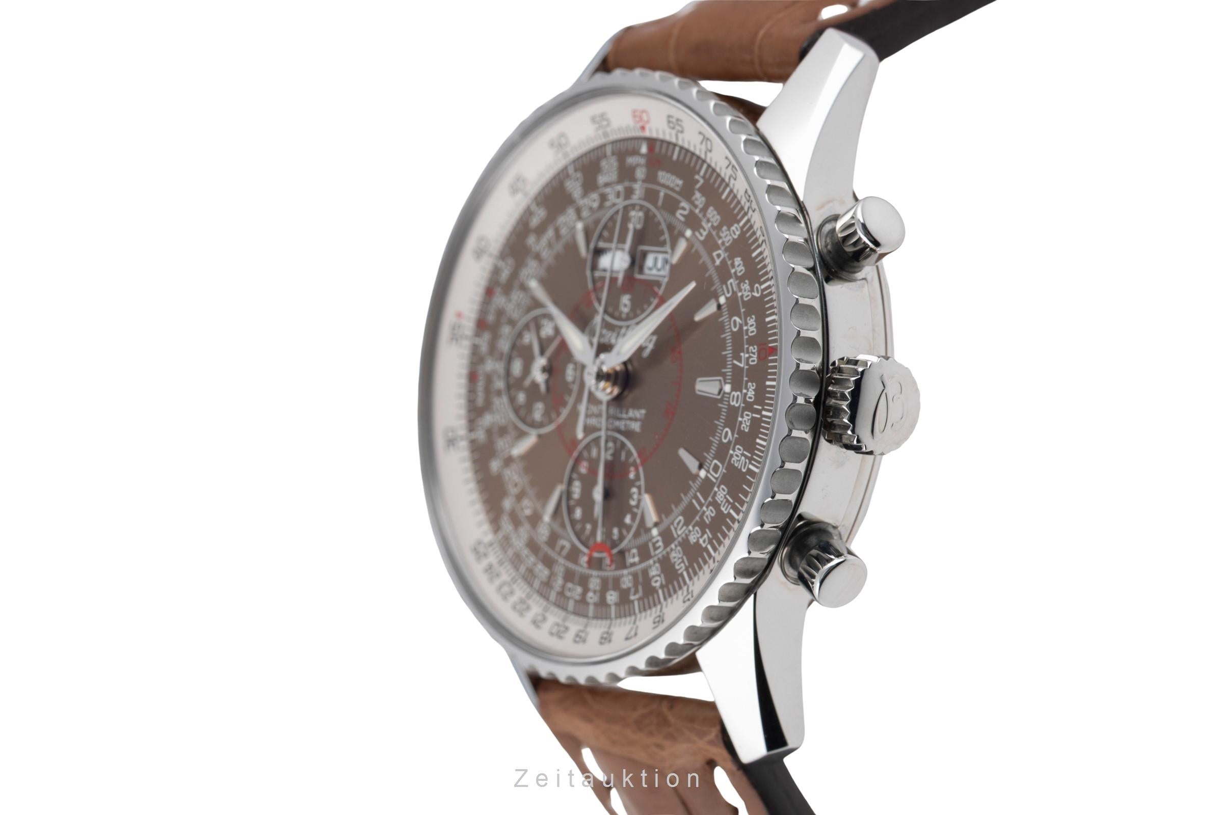 Breitling Montbrillant Datora  chronographe acier automatique montre pour hommes A21330  [2601491]