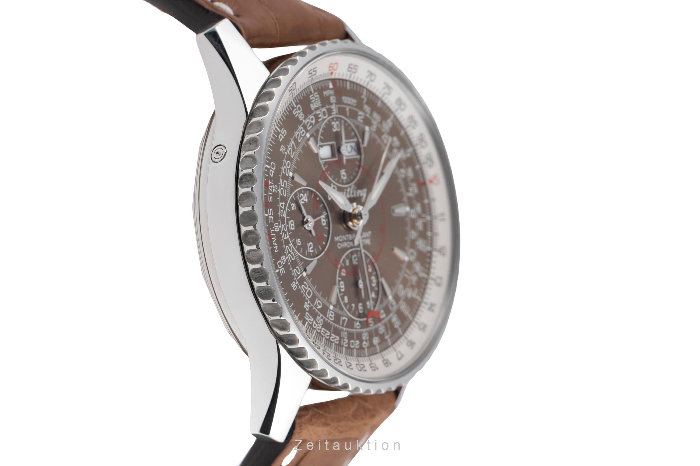 Breitling Montbrillant Datora  chronographe acier automatique montre pour hommes A21330  [2601491]