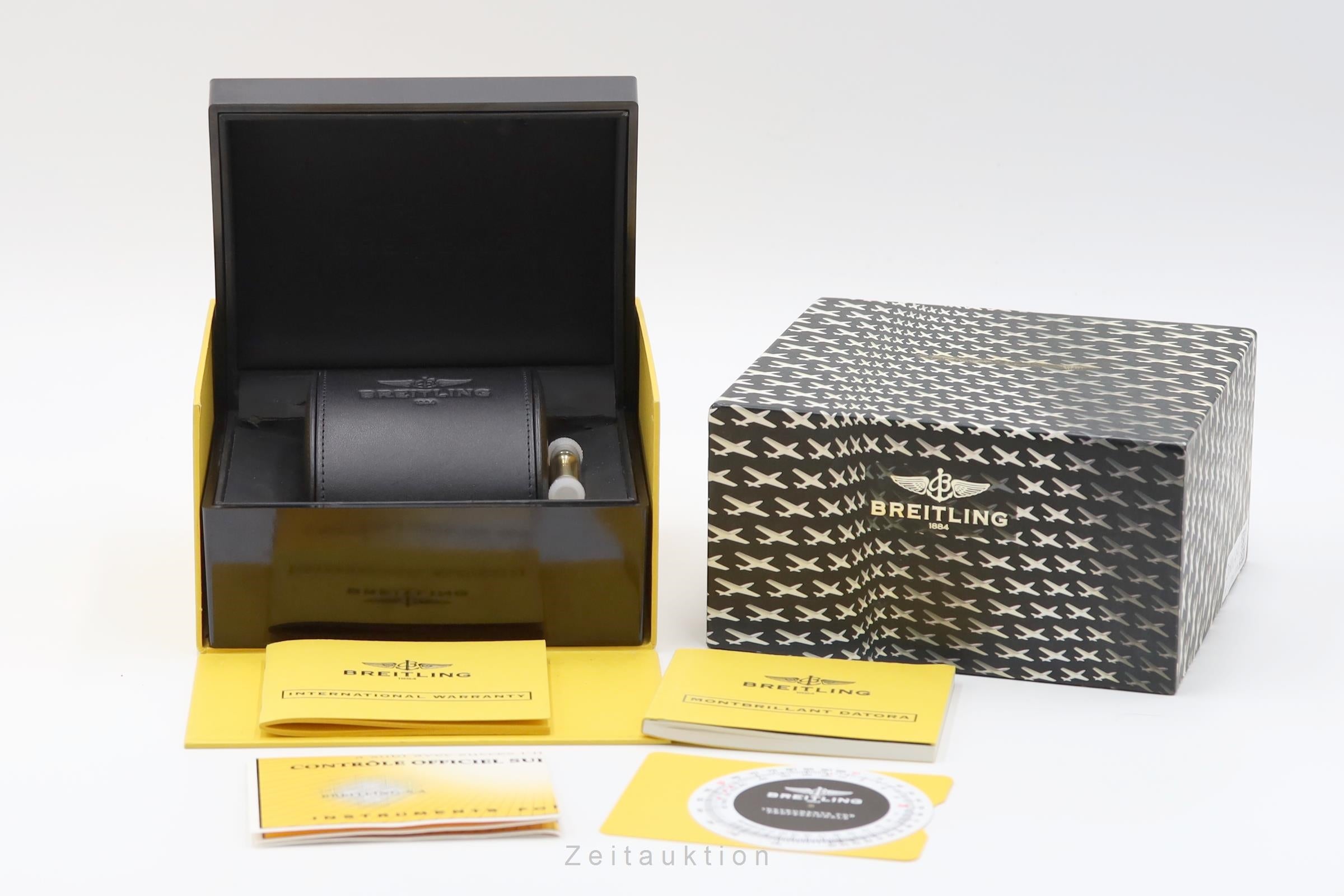 Breitling Montbrillant Datora  chronographe acier automatique montre pour hommes A21330  [2601491]