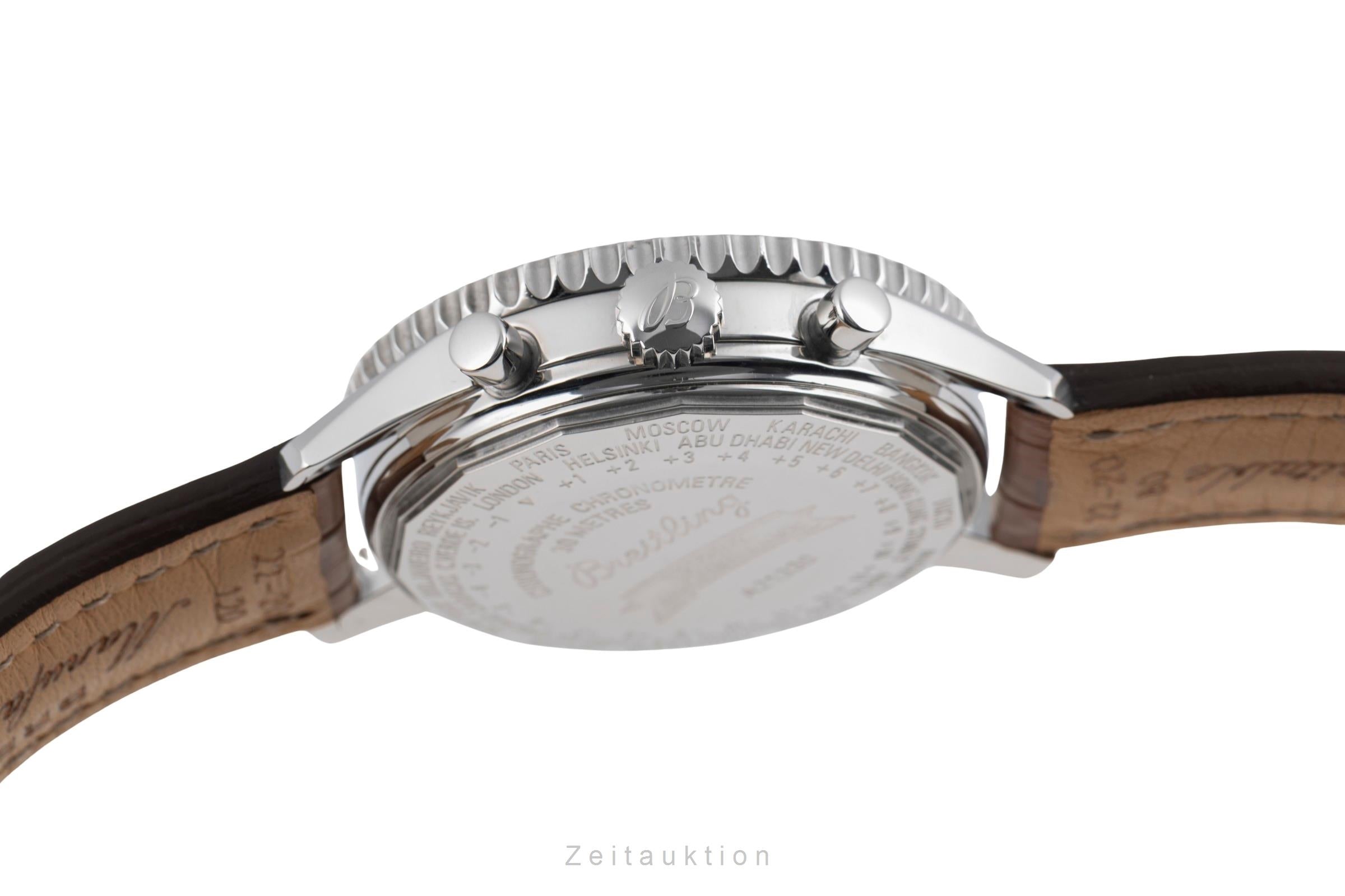 Breitling Montbrillant Datora  chronographe acier automatique montre pour hommes A21330  [2601491]