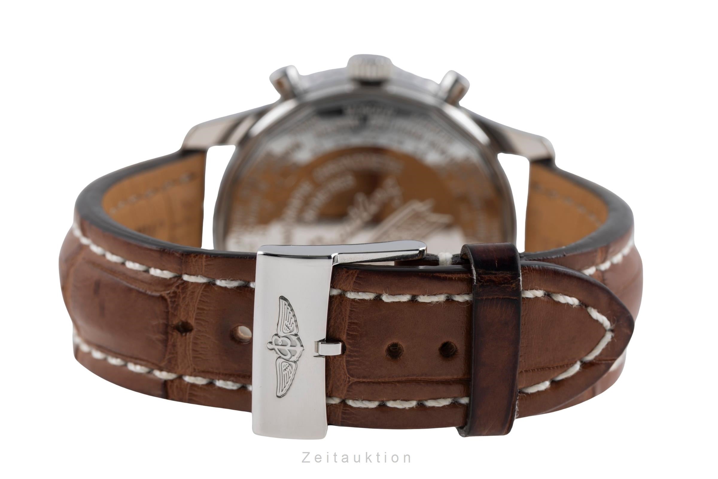 Breitling Montbrillant Datora  chronographe acier automatique montre pour hommes A21330  [2601491]