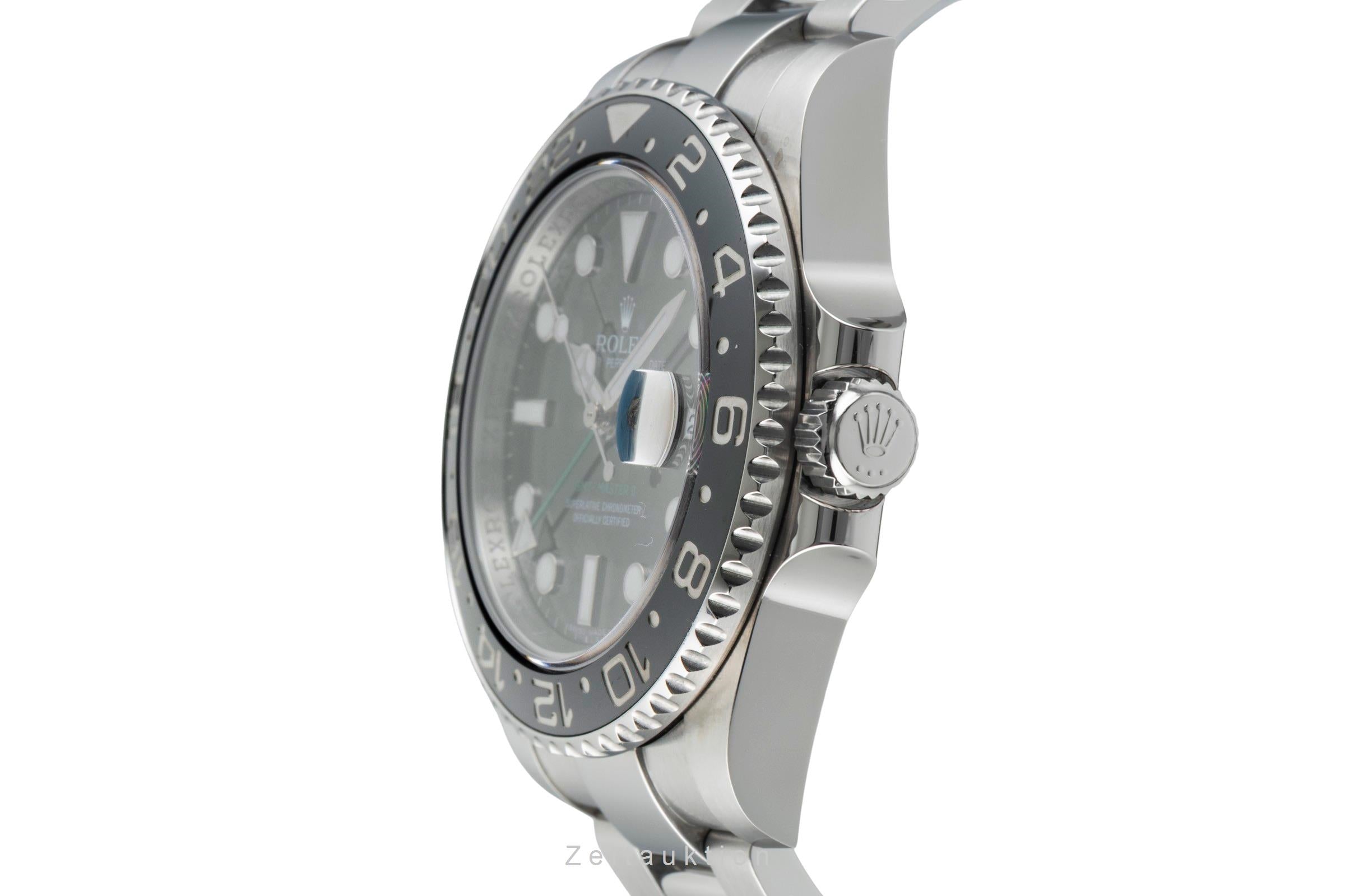 Rolex GMT-Master II steel automatic men's watch 116710LN  [2601492]