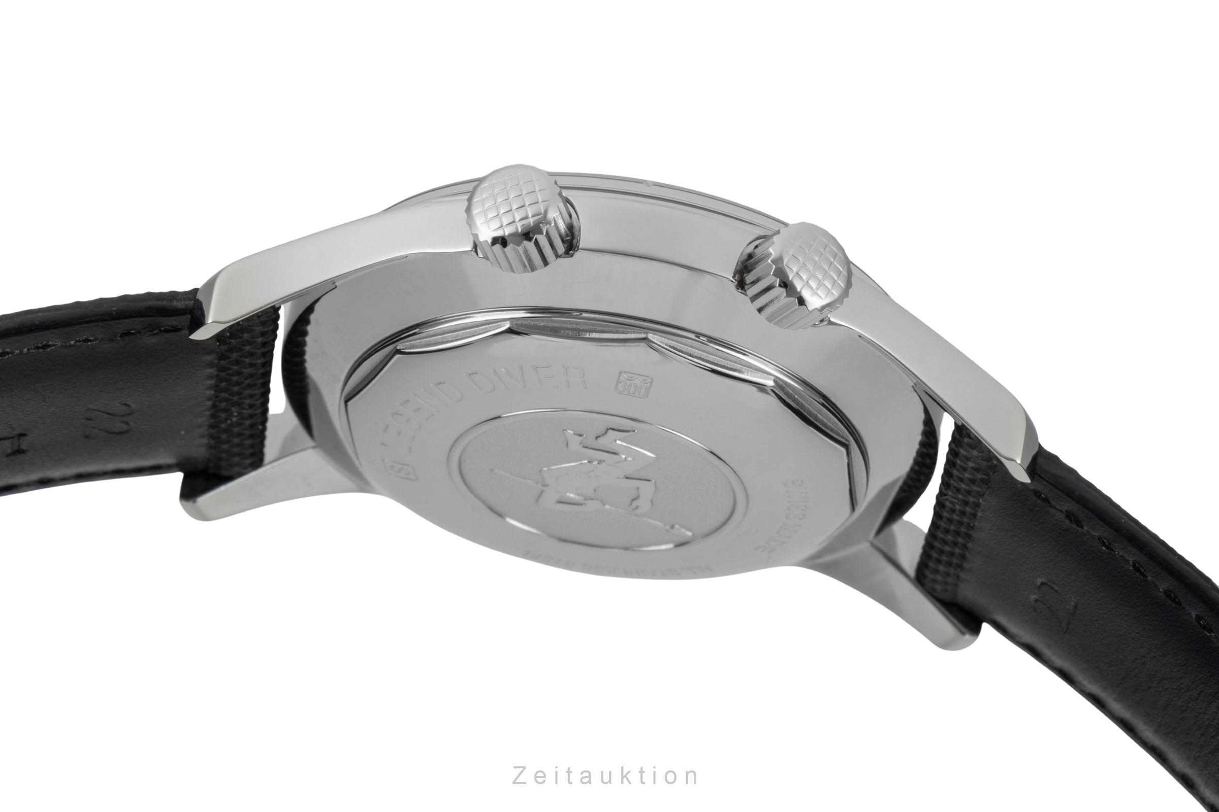 Longines Legend Diver Stahl Automatik Herrenuhr Ref. L3.674.4.56.3 B&P 2010 [2601493]