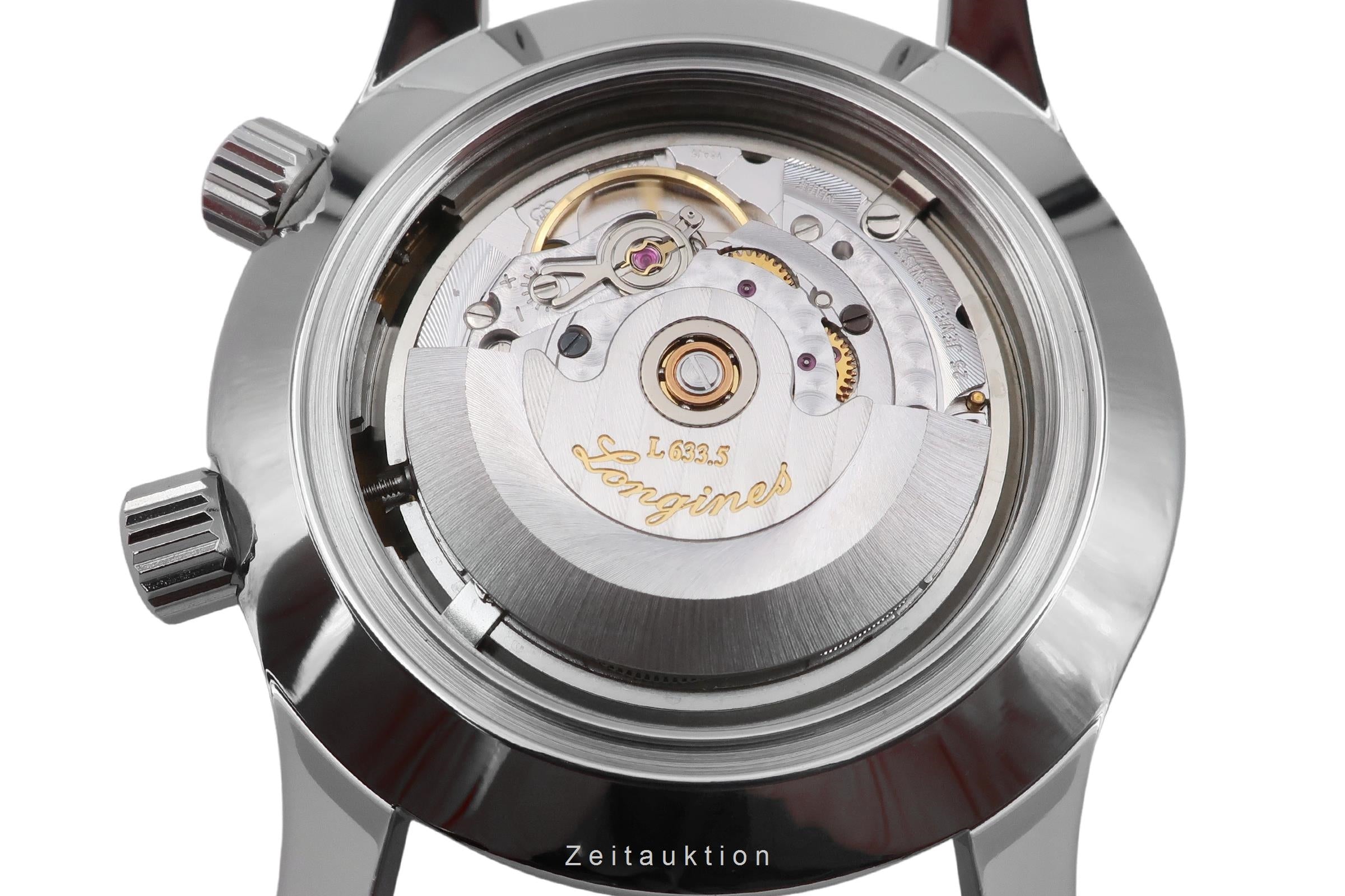 Longines Legend Diver Stahl Automatik Herrenuhr Ref. L3.674.4.56.3 B&P 2010 [2601493]