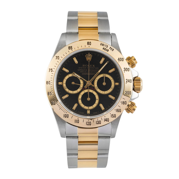 Rolex Daytona Zenith Chronograph Inverted 6 Stahl/Gold Automatik Ref. 16523 Box  [2601495]