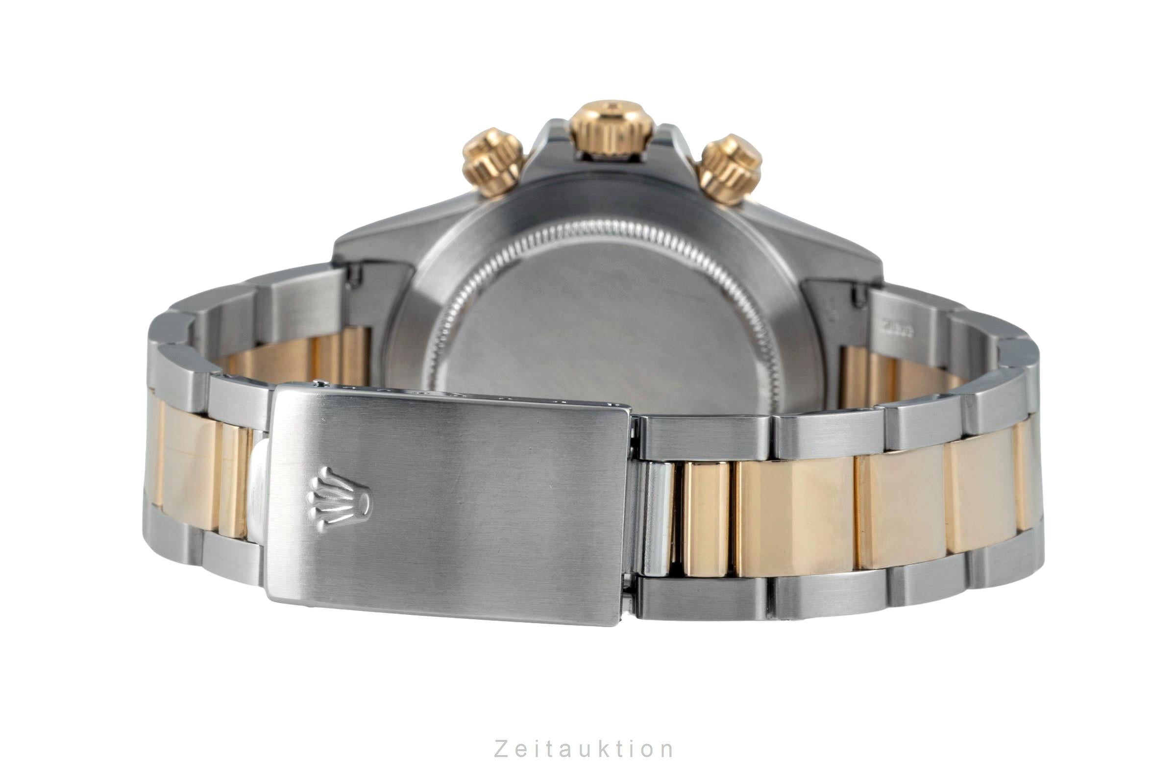Rolex Daytona Zenith Chronograph Inverted 6 Stahl/Gold Automatik Ref. 16523 Box  [2601495]