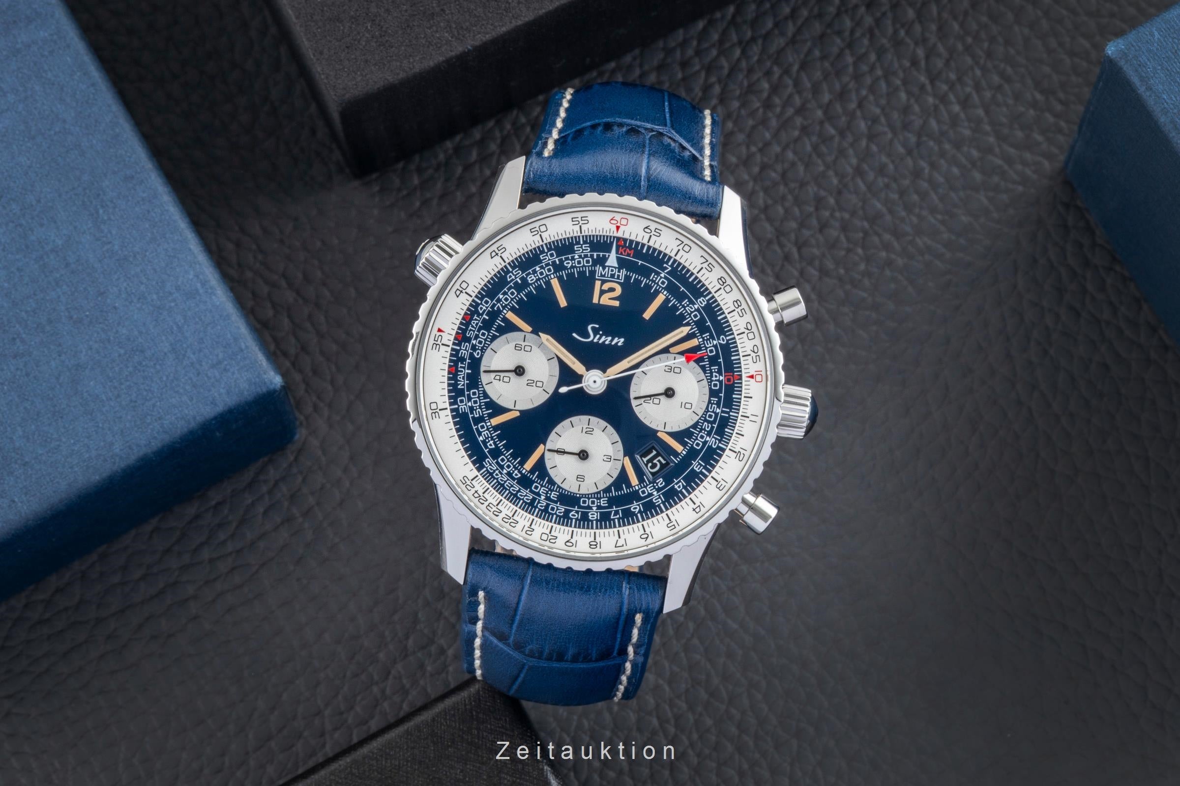 Sinn 903 St chronographe acier automatique montre pour hommes 903.045  [2601496]