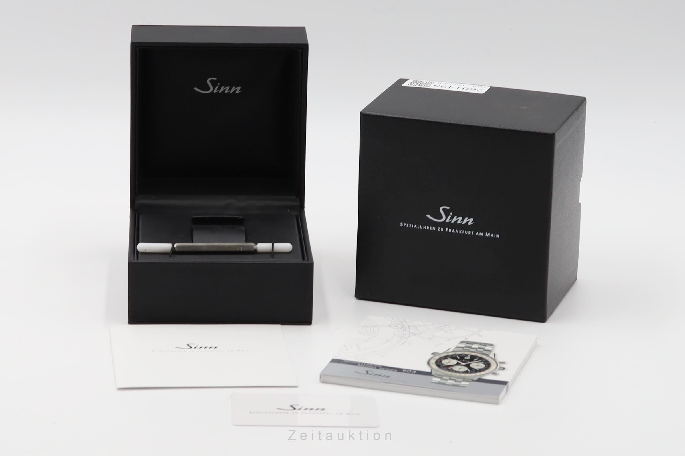 Sinn 903 St chronographe acier automatique montre pour hommes 903.045  [2601496]